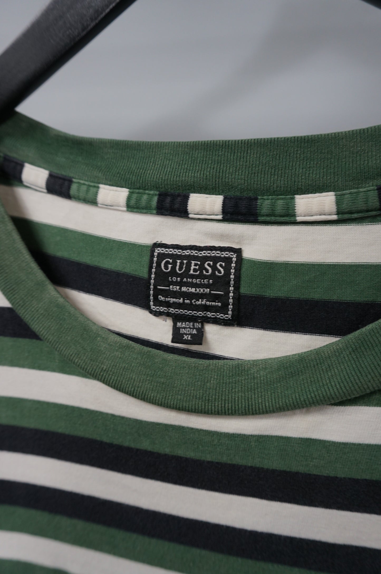 (XL) Essential Guess Striped T-Shirt