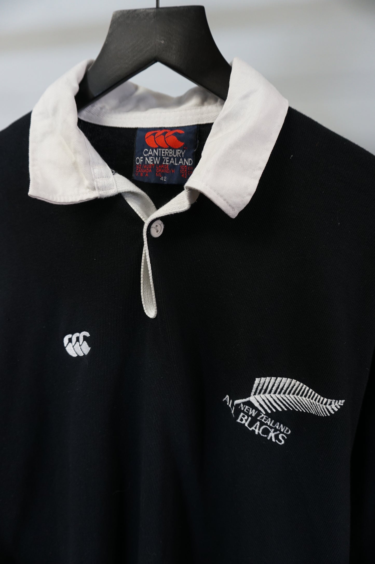 (M) New Zealand All Blacks Rugby Shirt