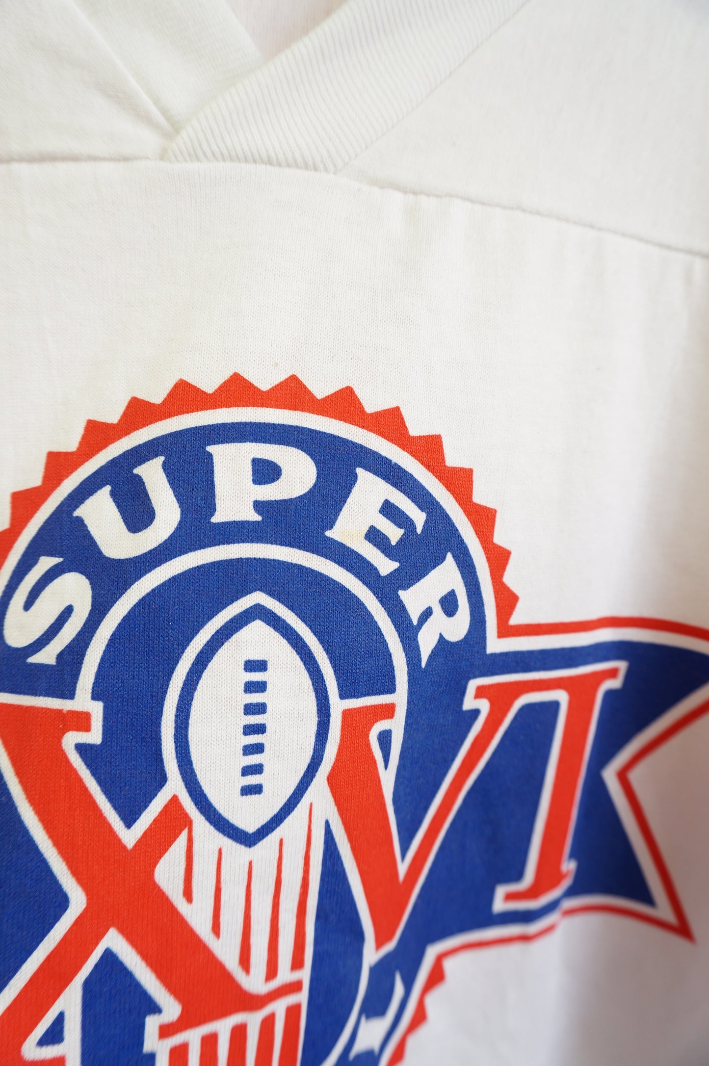 (M/L) 1992 Super Bowl 26 Single Stitch T-Shirt