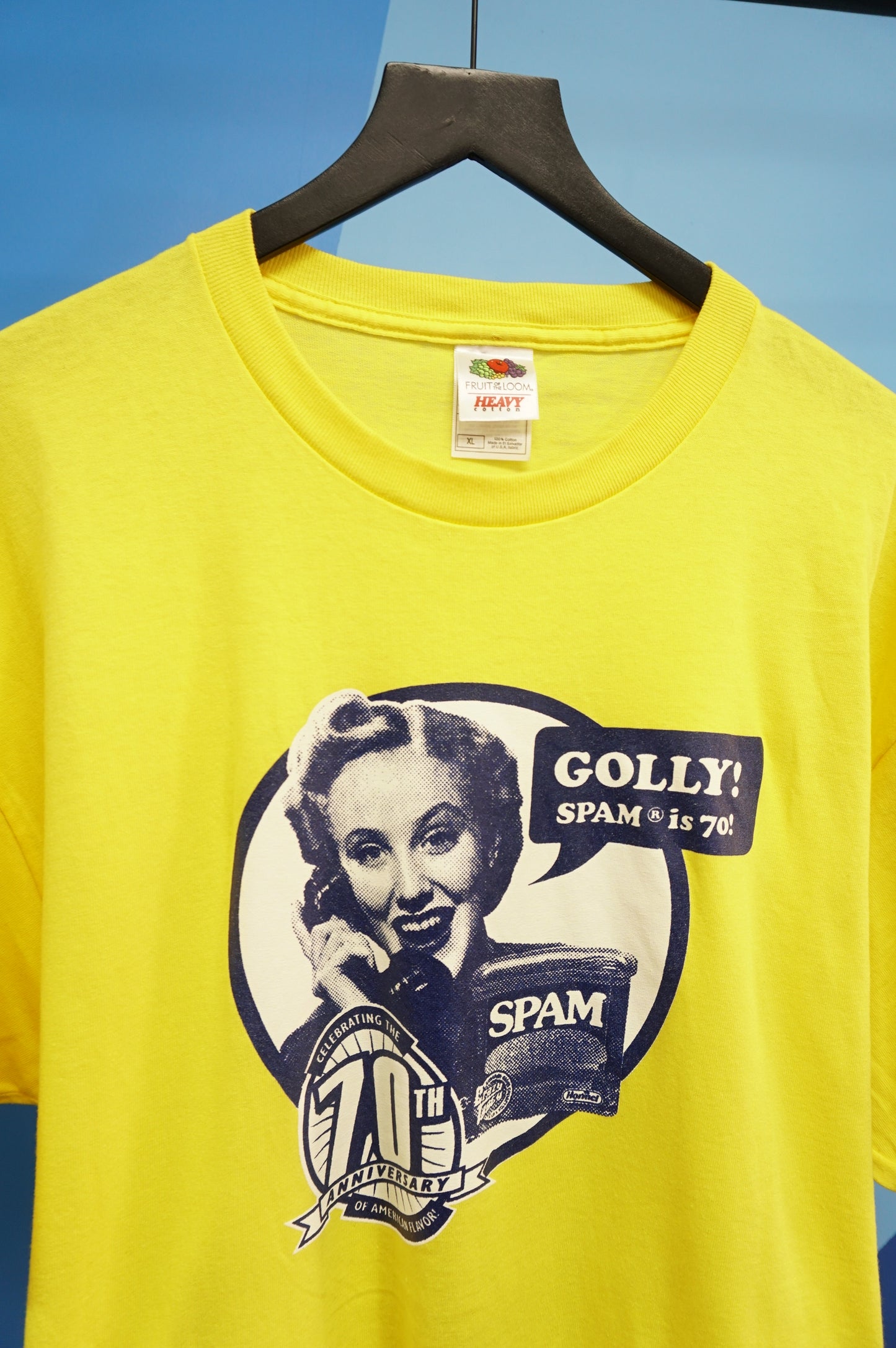 (XL) Golly Spam Is 70! T-Shirt