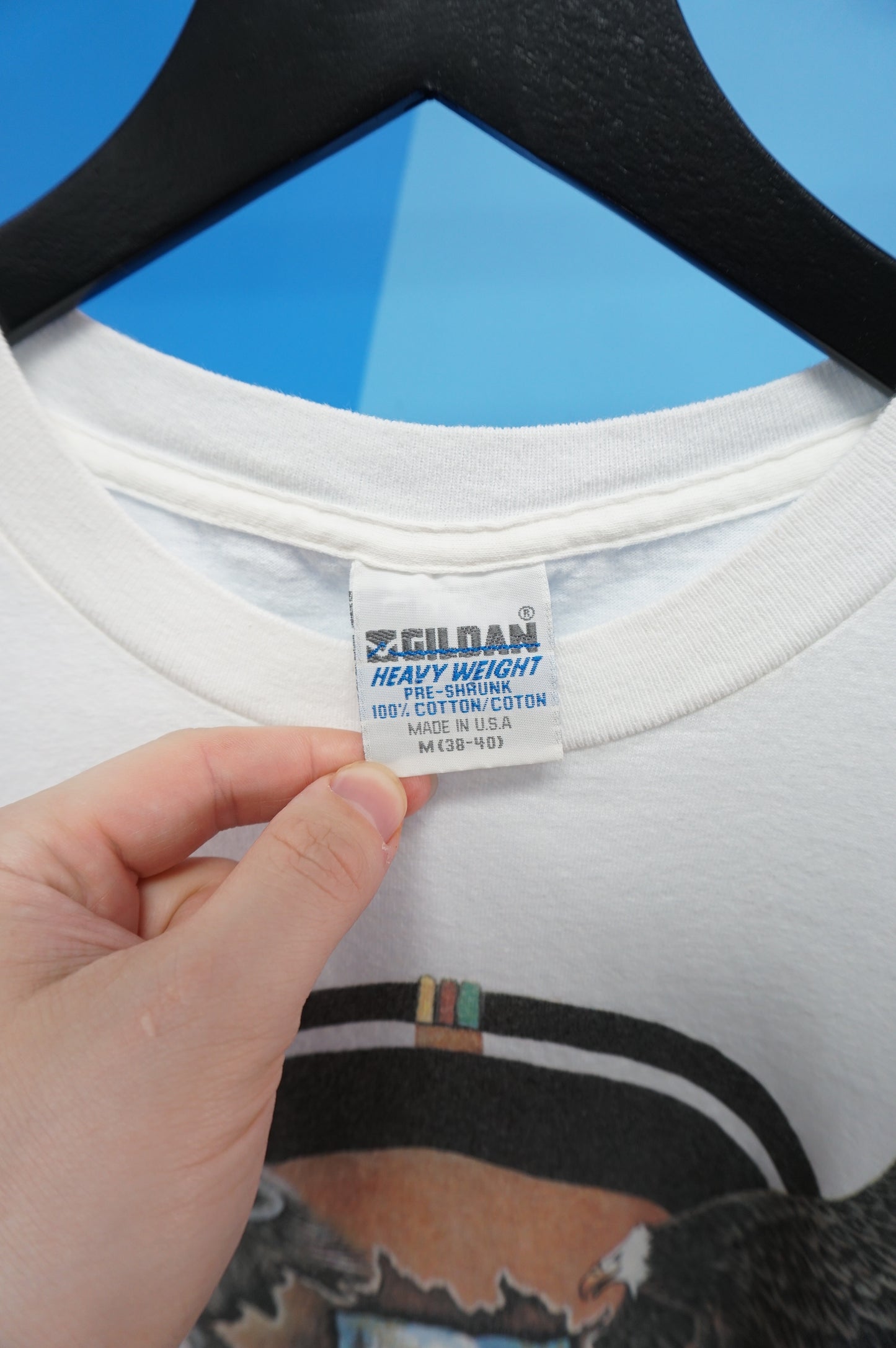 (M) Vtg Animal Encrusted Single Stitch Dreamcatcher T-Shirt