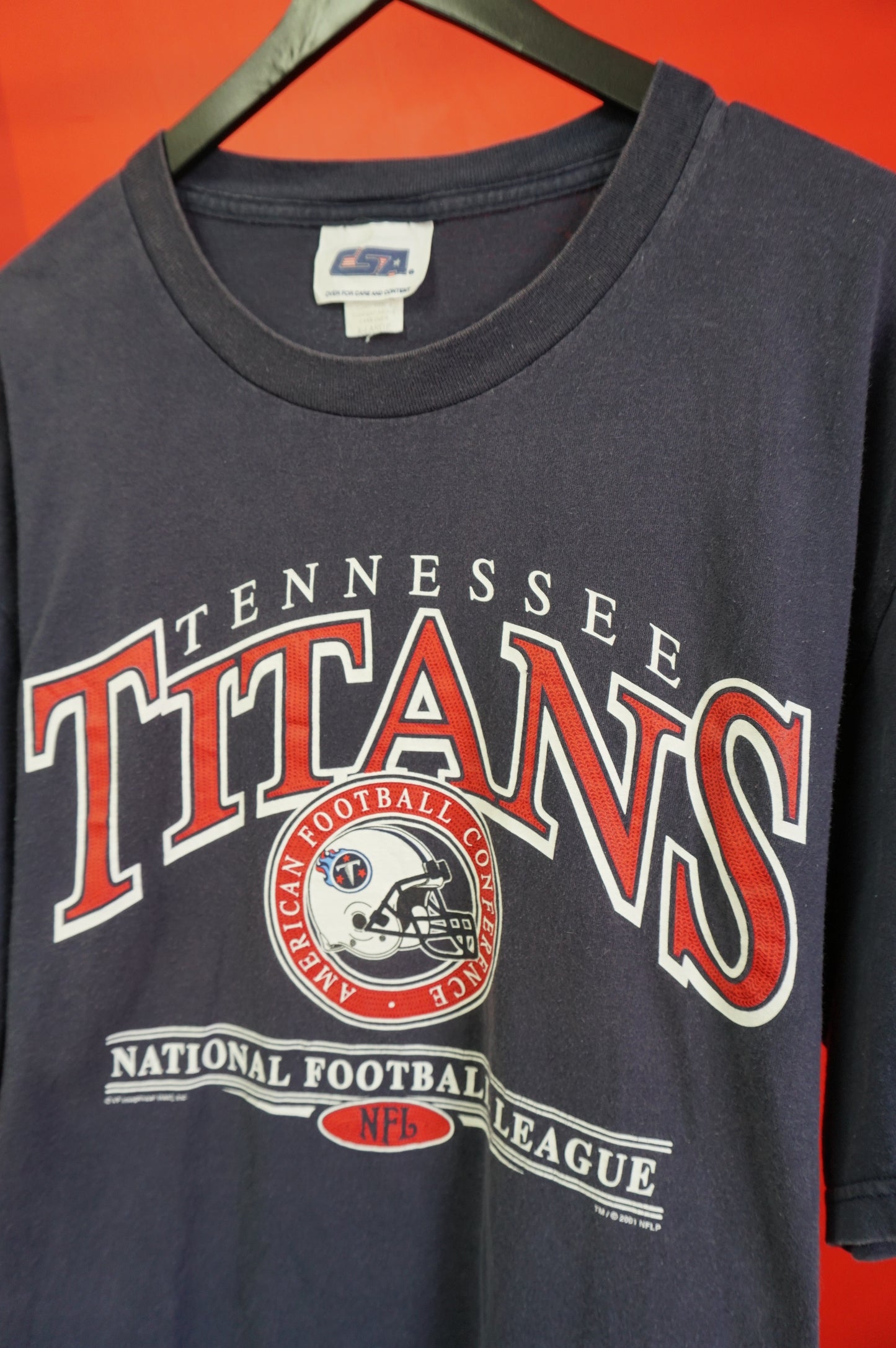 (XL) 2001 Tennessee Titans T-Shirt