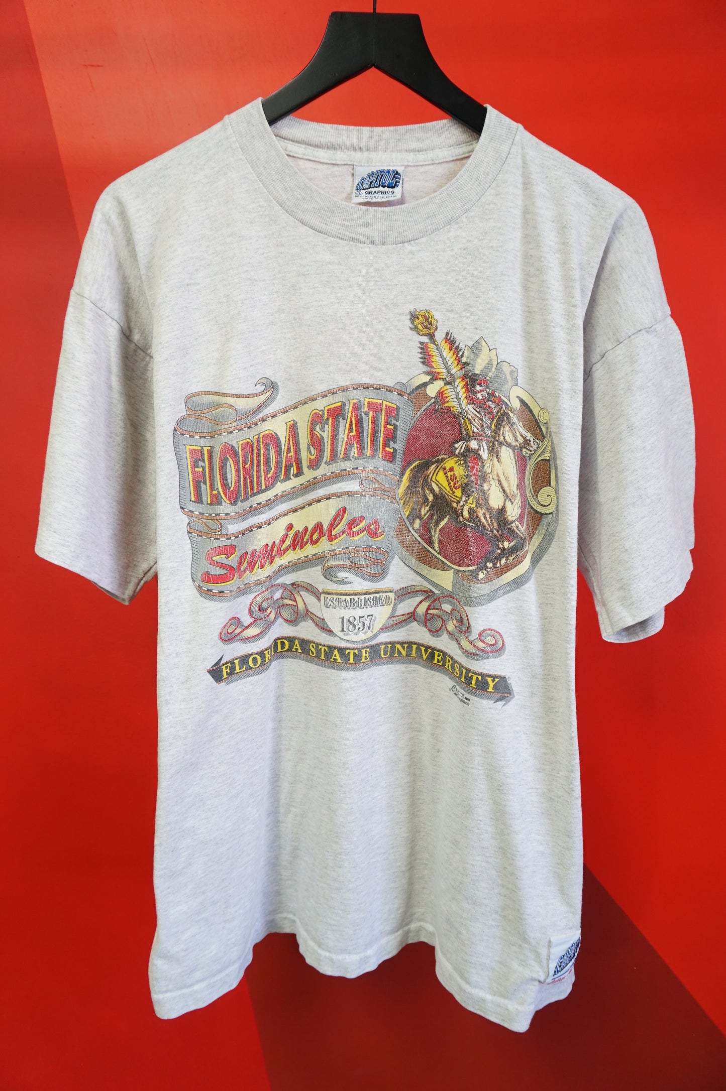 (XL) Vtg Florida State University Single Stitch T-Shirt