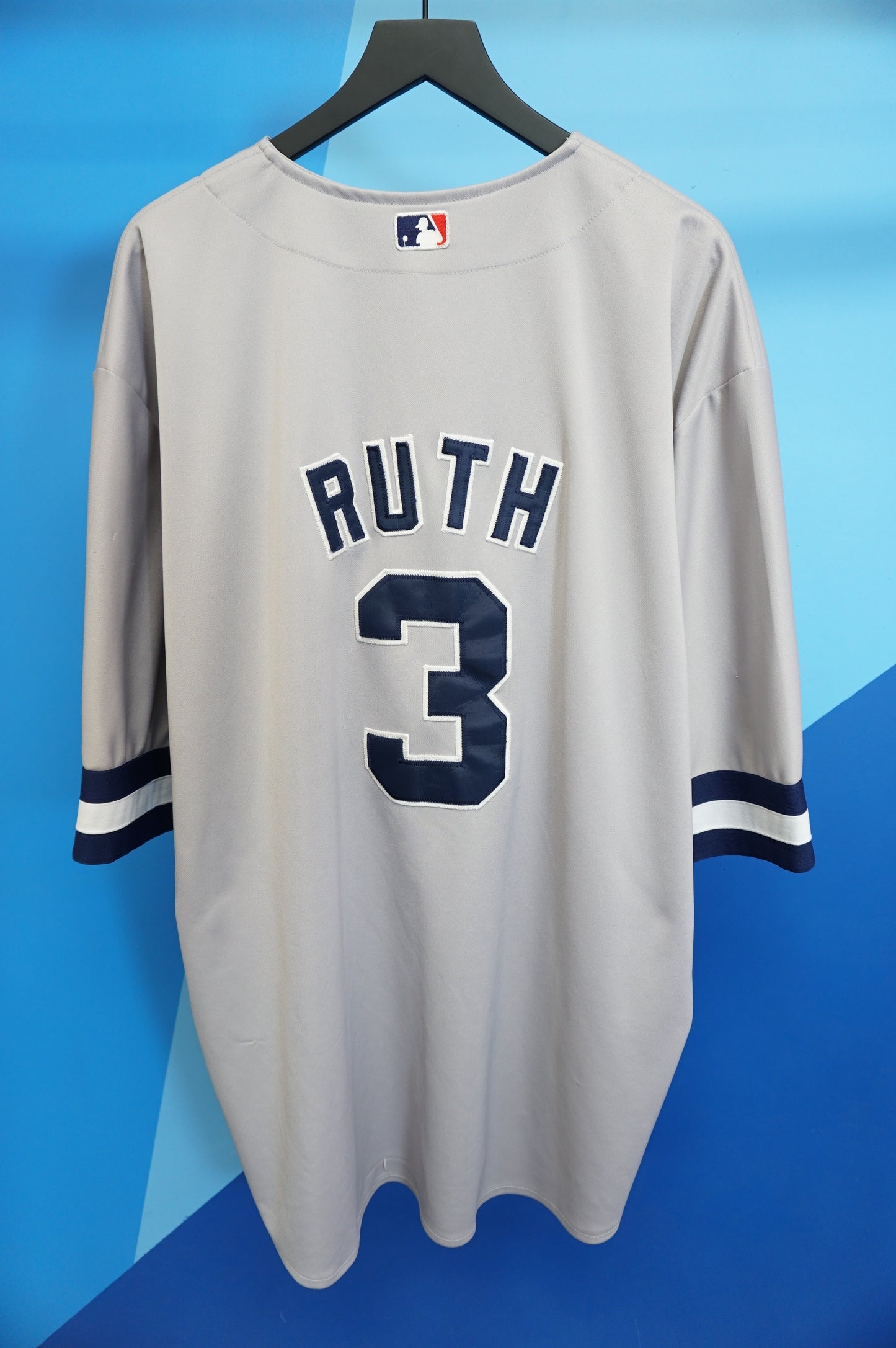 (XXL) New York Yankees Babe Ruth Jersey