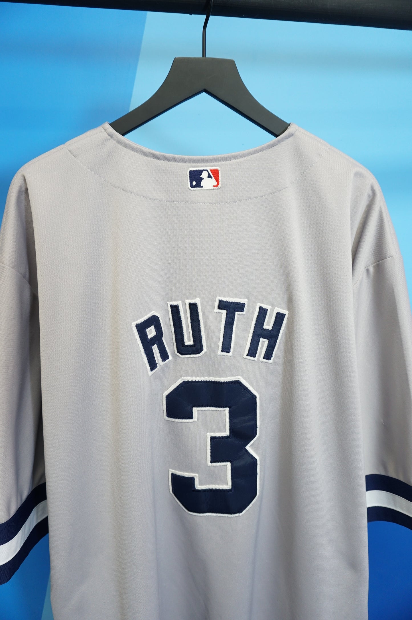 (XXL) New York Yankees Babe Ruth Jersey