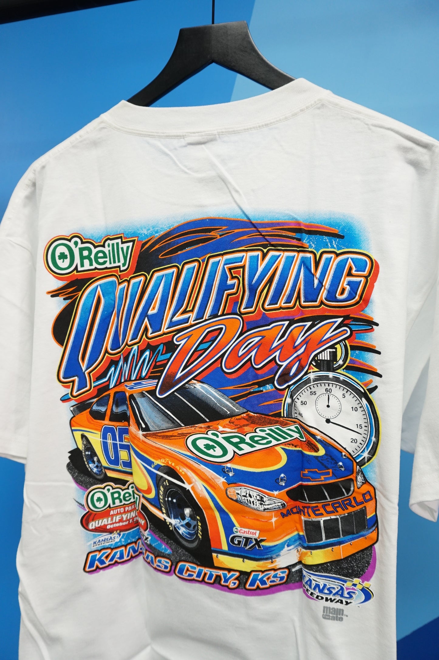 (XL) O'Reilly Qualifying Day Nascar T-Shirt