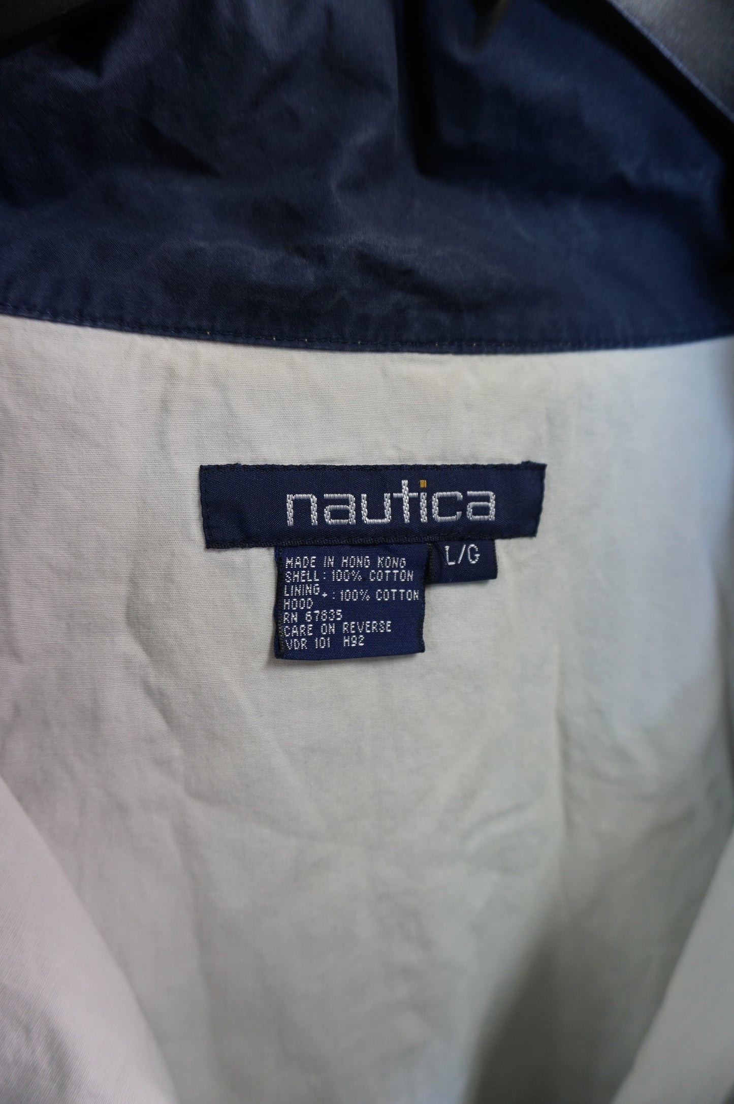 (L/XL) Vtg Nautica Striped Jacket