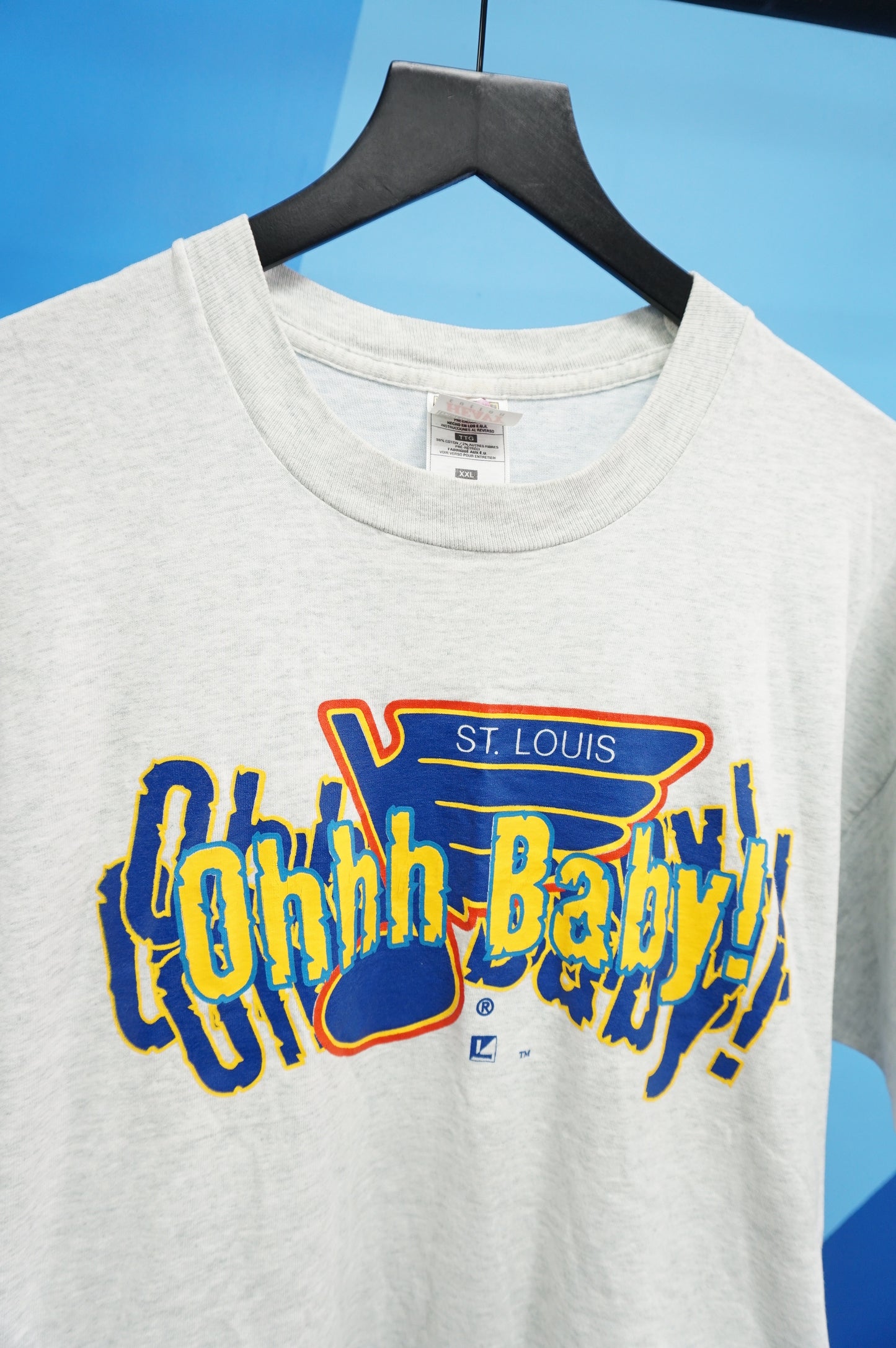 (XL) Vtg St Louis Blues Ooooh Baby Single Stitch T-Shirt