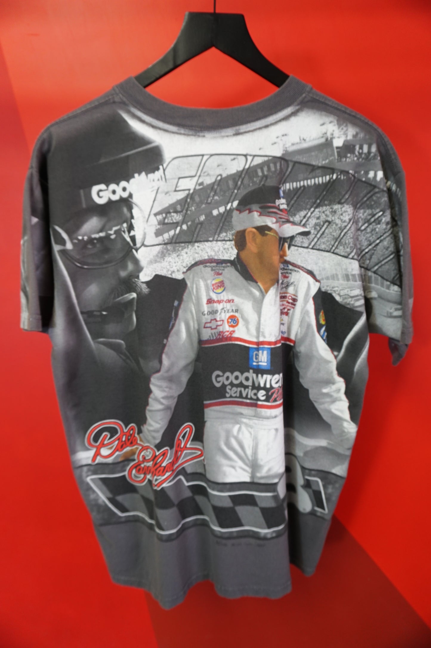 (M/L) Dale Sr AOP Goodwrench Racing T-Shirt