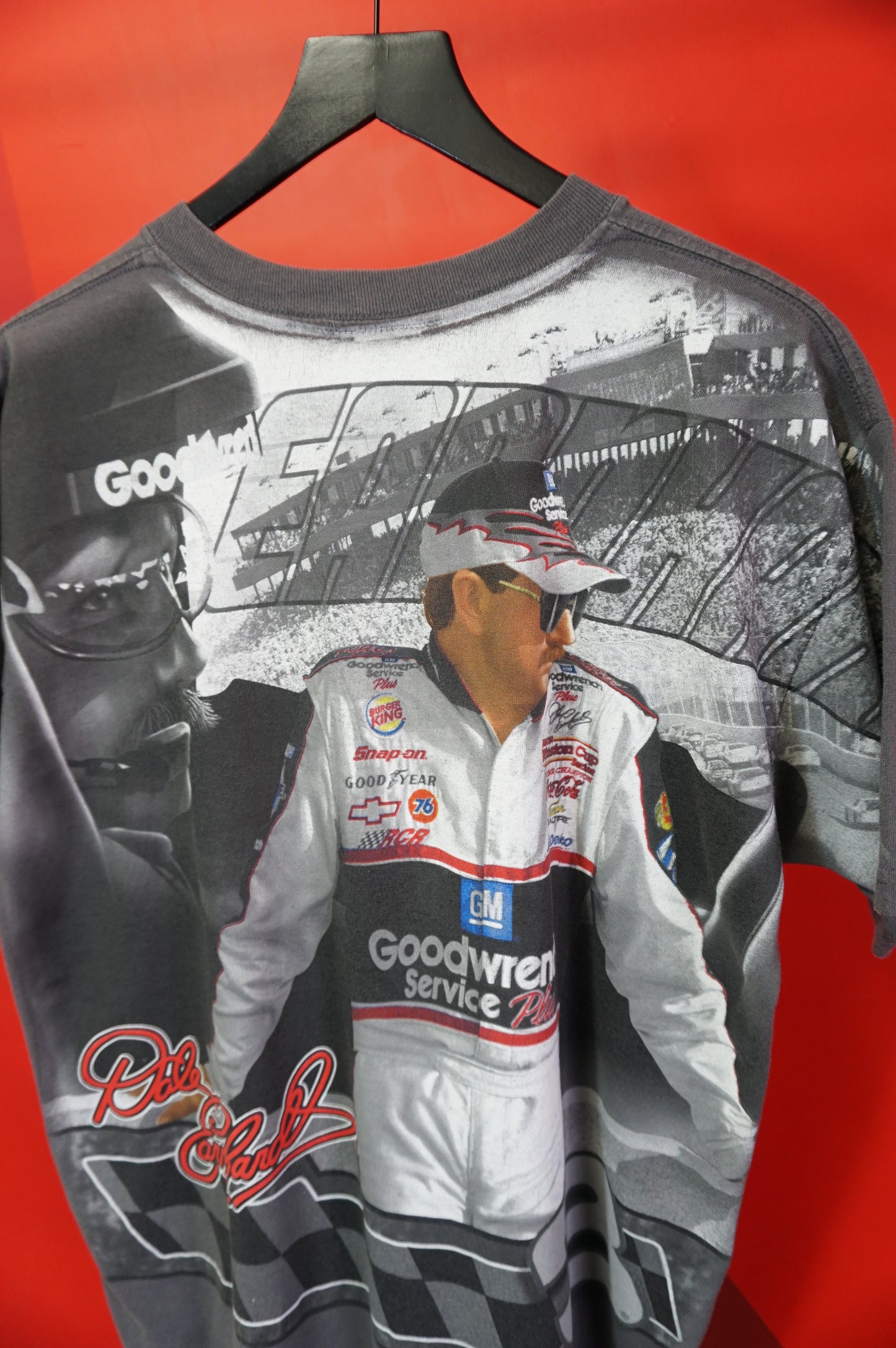 (M/L) Dale Sr AOP Goodwrench Racing T-Shirt