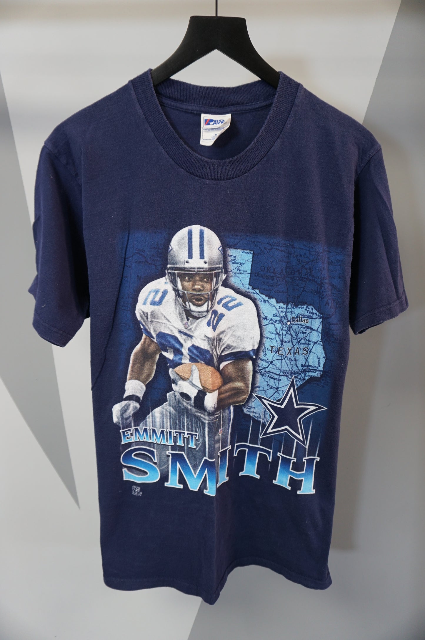 (M) Vtg Emmitt Smith Pro Player T-Shirt