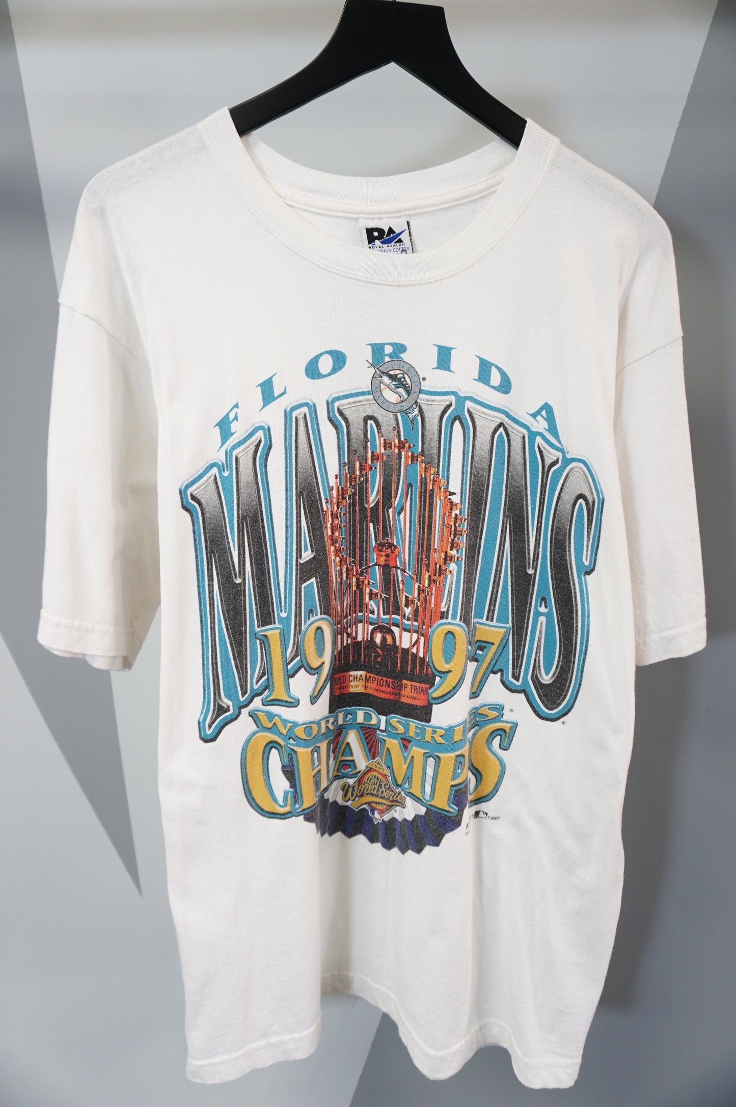 (L) 1997 Florida Marlins World Series Champs T-Shirt