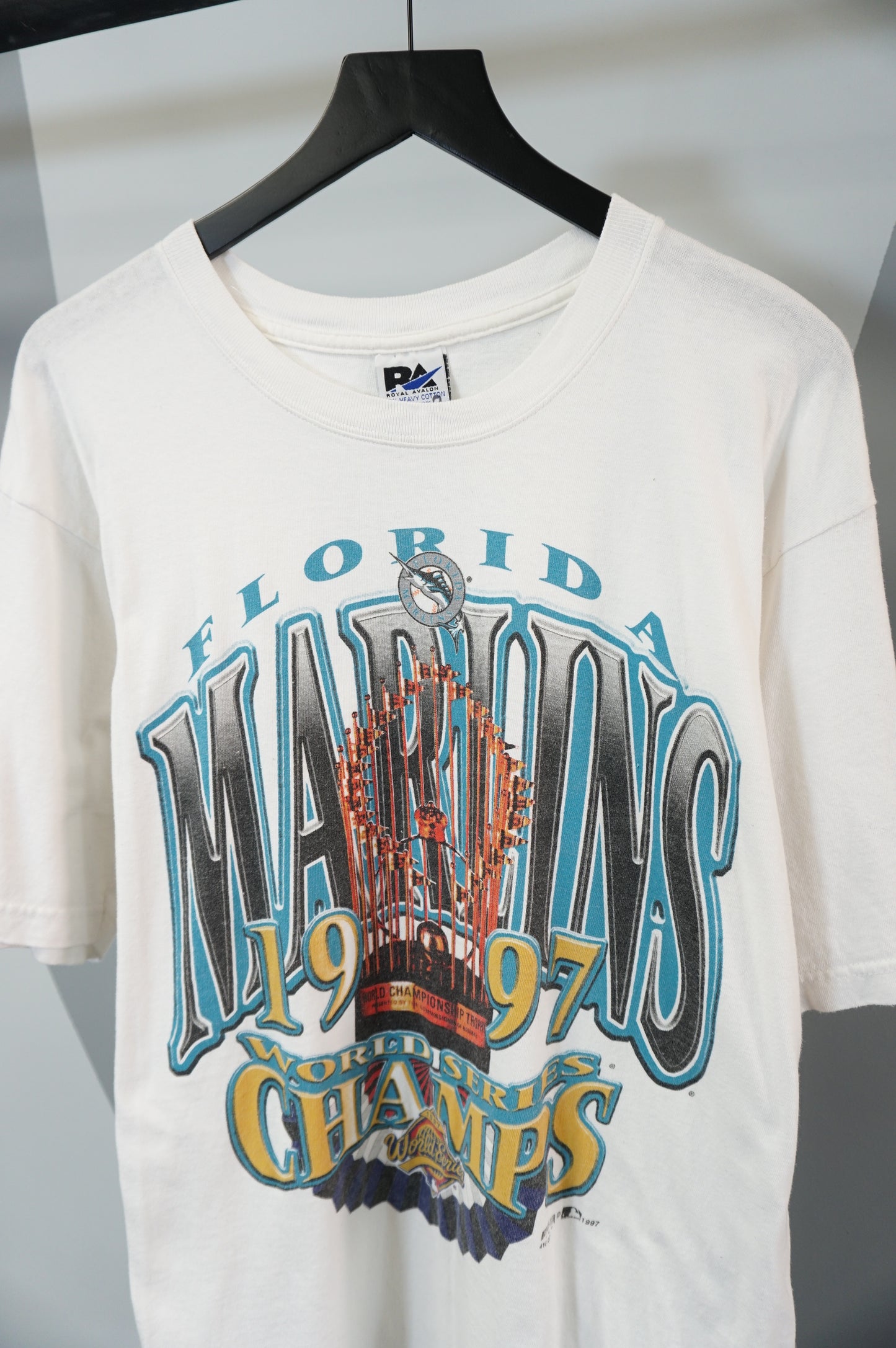 (L) 1997 Florida Marlins World Series Champs T-Shirt