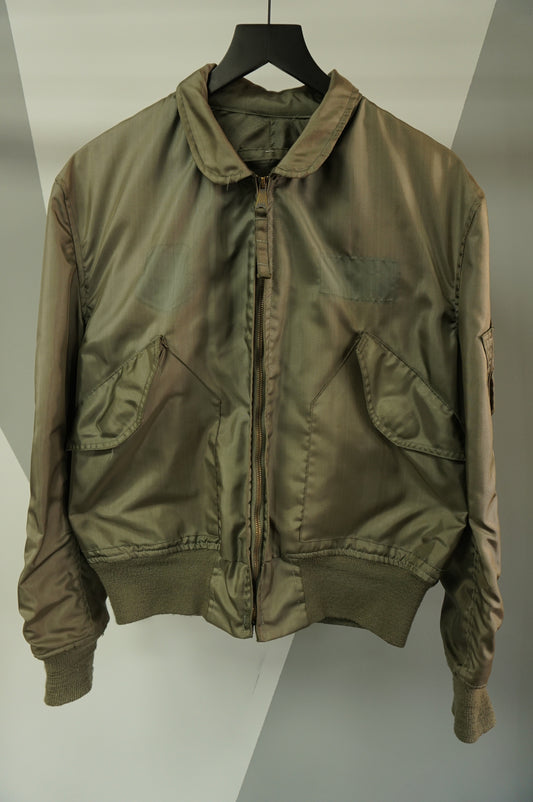 (XL) Olive Green Military Flight Jacket