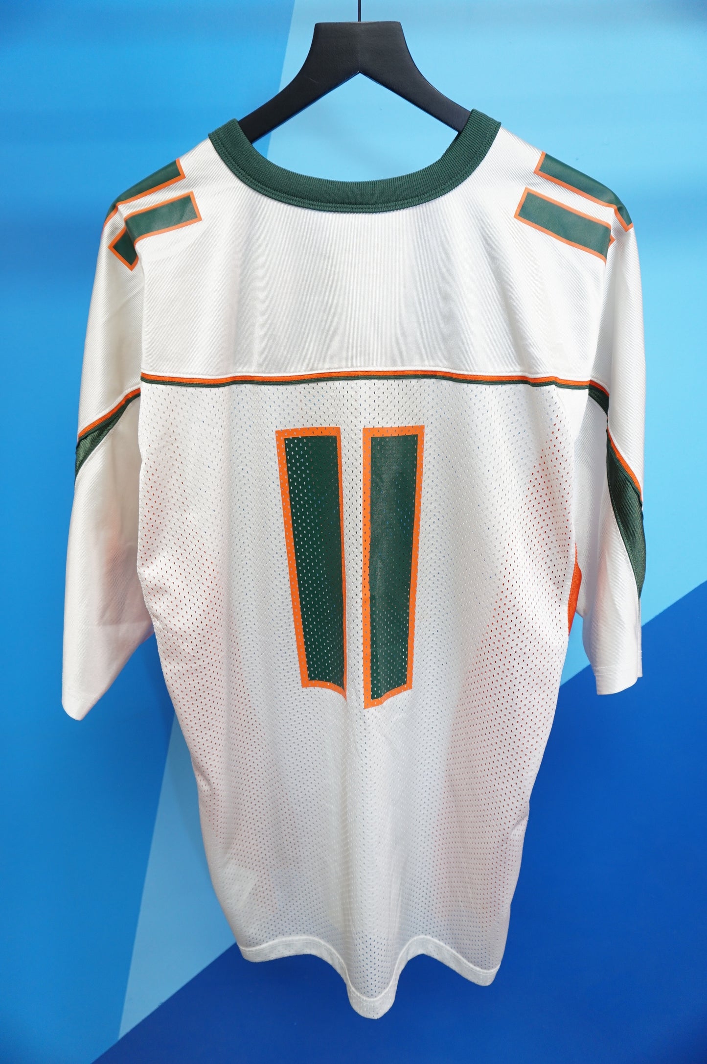 (XL) University of Miami Away Nike Jersey