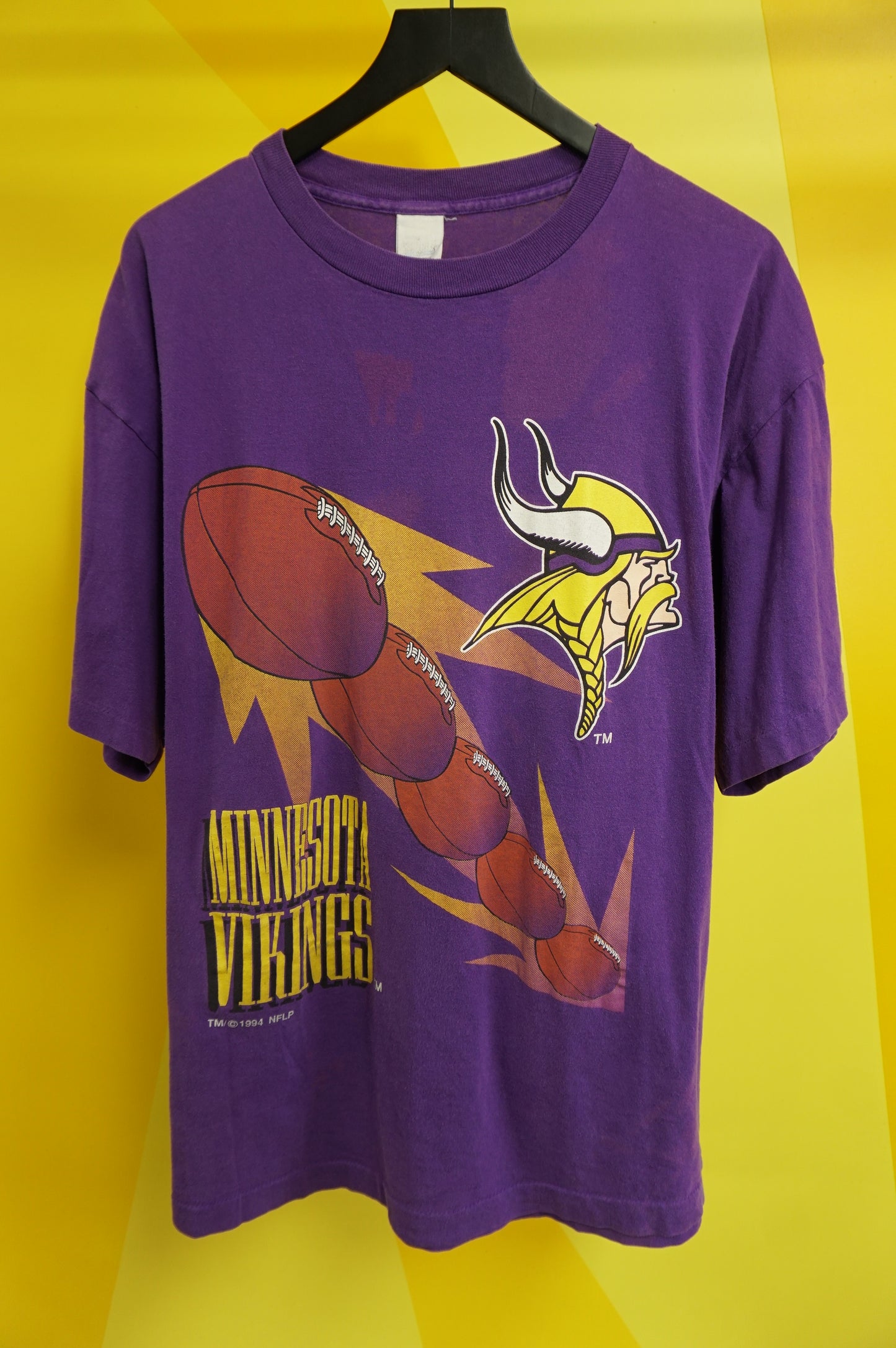 (XL/XXL) Vtg Minnesota Vikings Single Stitch T-Shirt