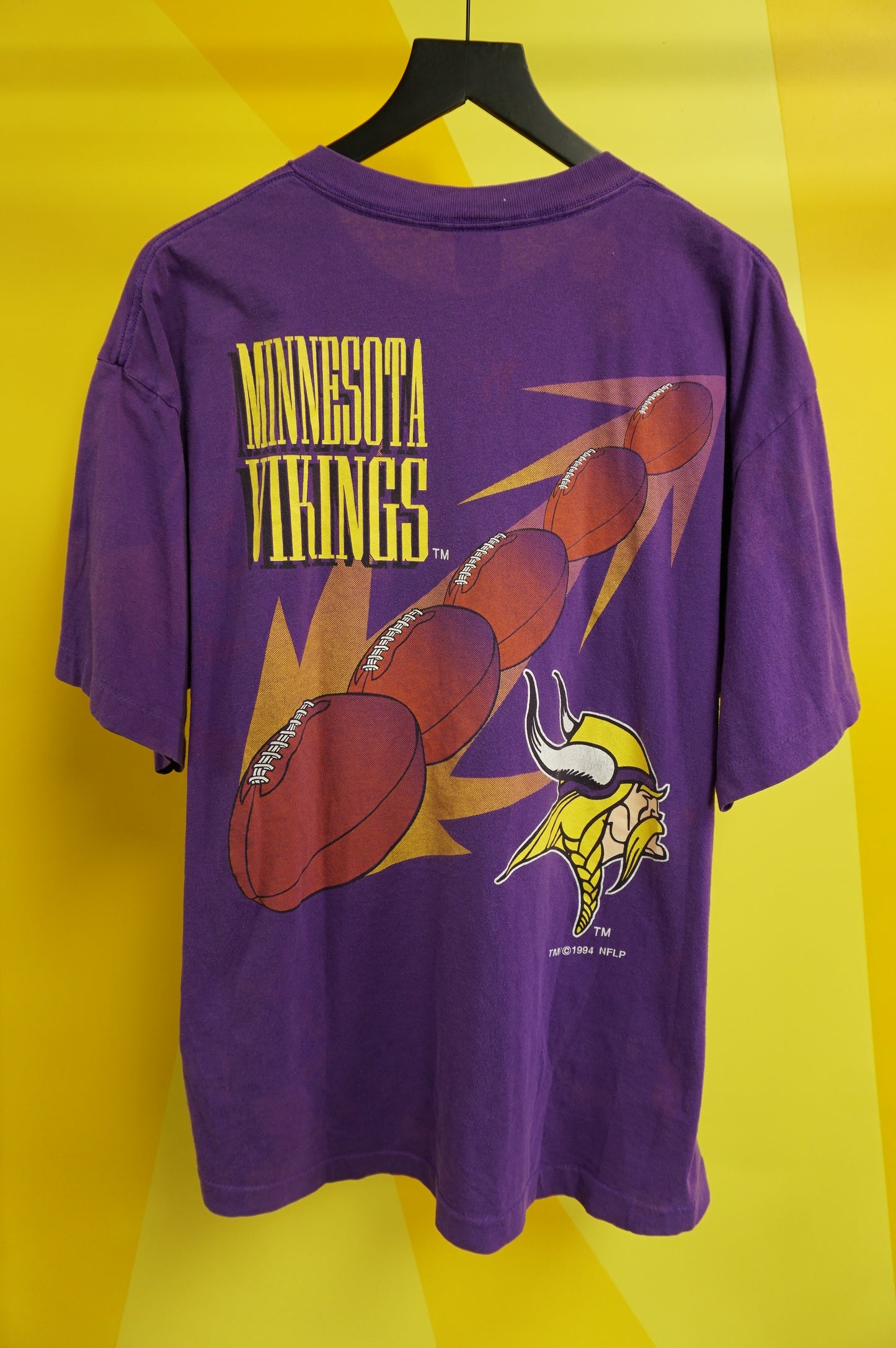 (XL/XXL) Vtg Minnesota Vikings Single Stitch T-Shirt