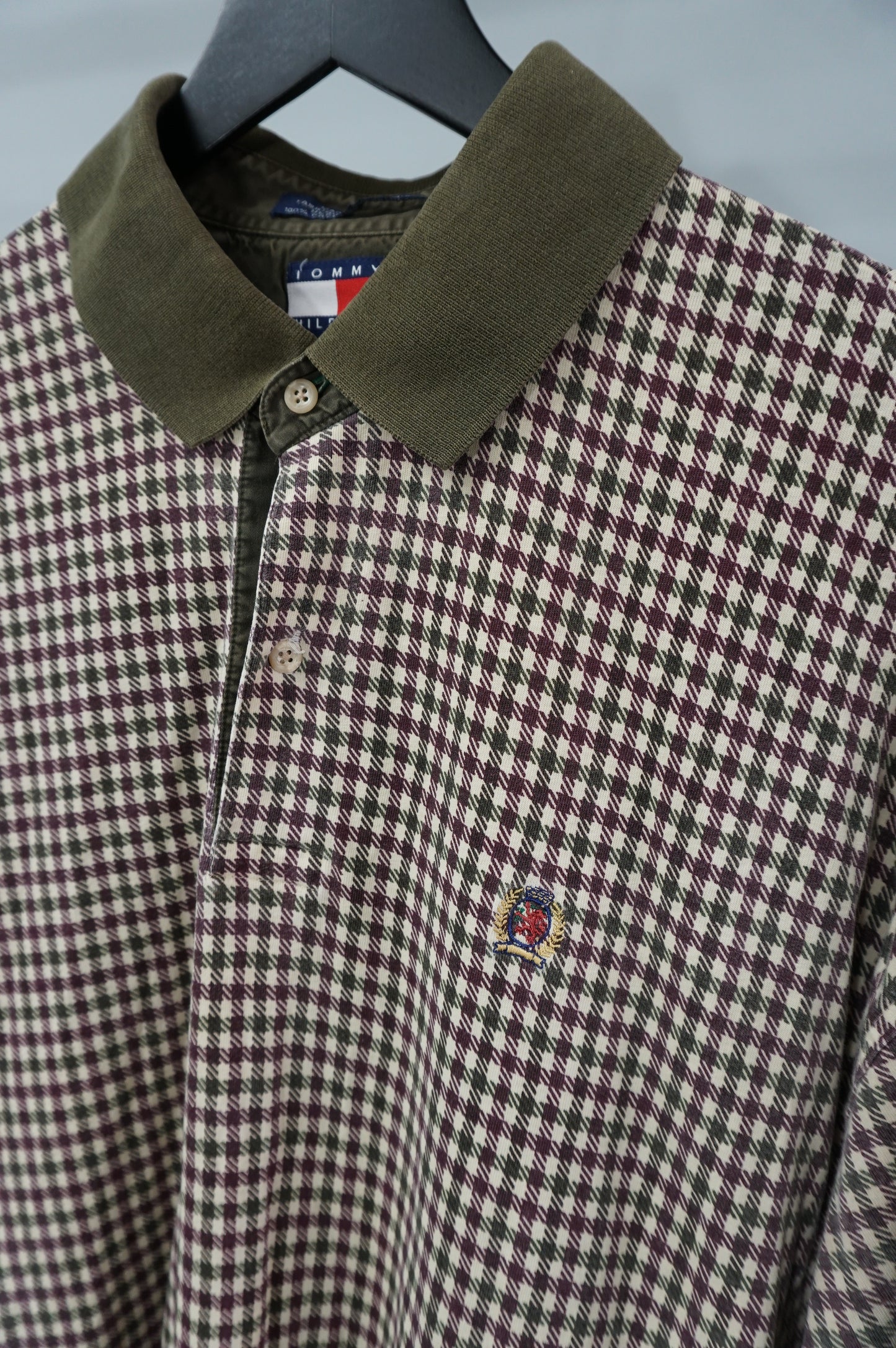 (L/XL) Vtg Essential Tommy Hilfiger Polo Shirt