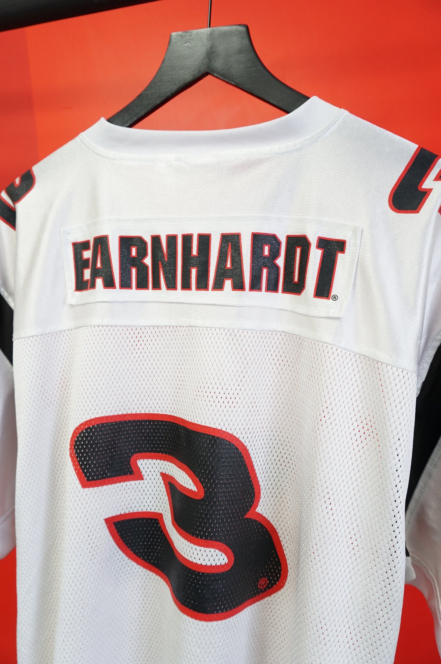 (L) Dale Earnhardt The Intimidator Football Jersey