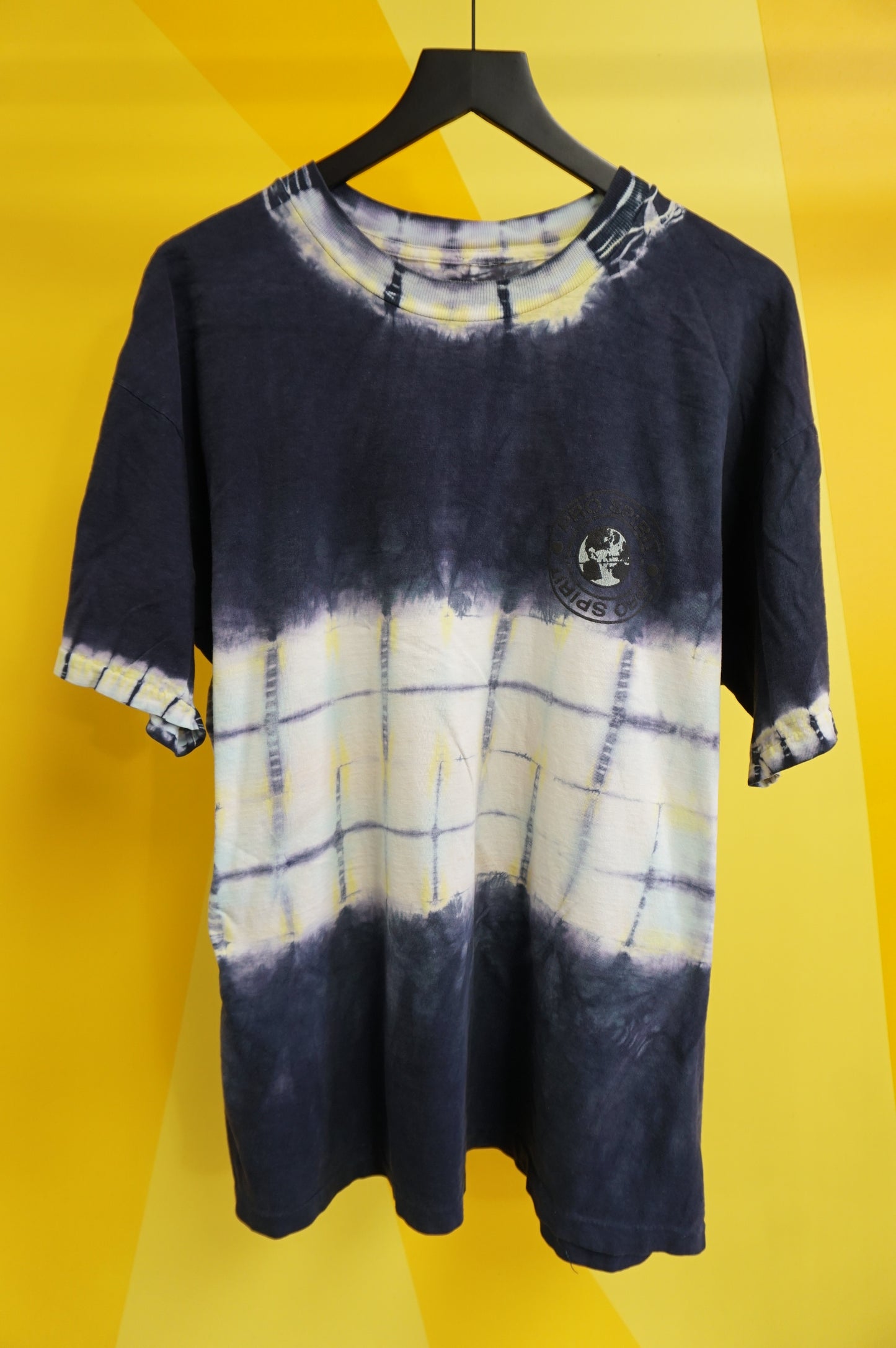 (XL) Vtg Pro Spirit Single Stitch Tie Dye T-Shirt