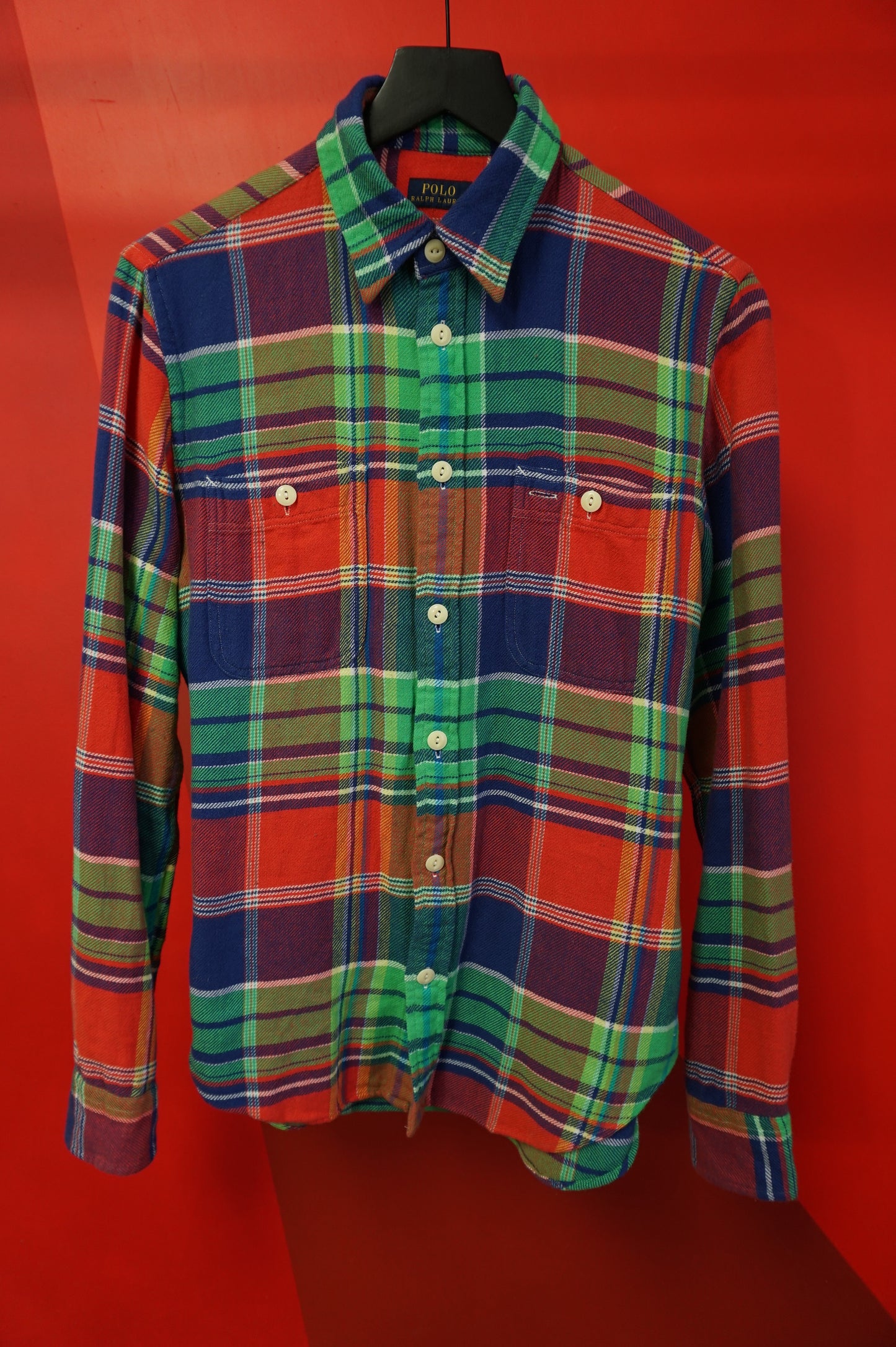 (S) Polo Ralph Lauren Flannel Shirt