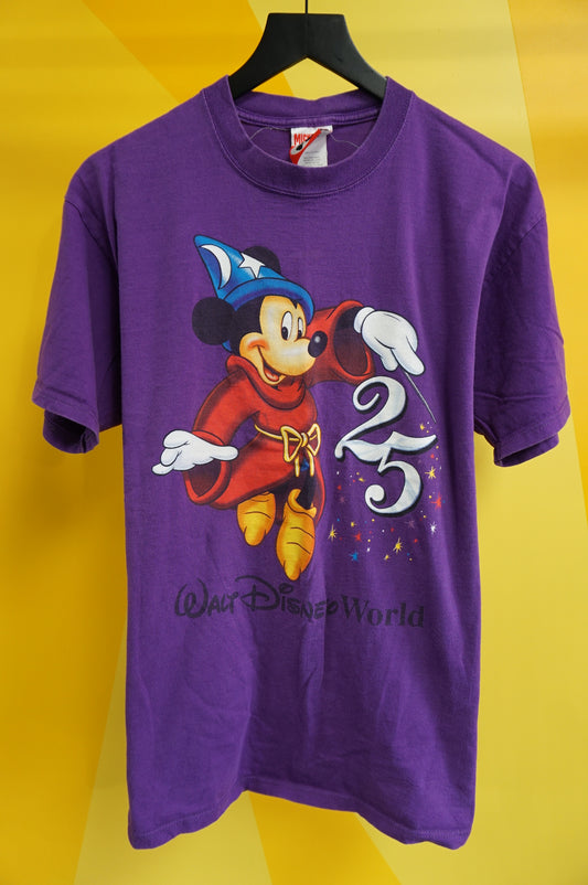 (L) Vtg Mickey Mouse Fantasia T-Shirt