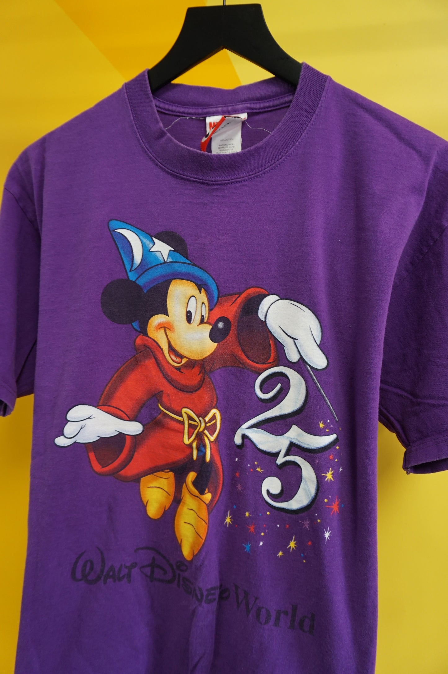 (L) Vtg Mickey Mouse Fantasia T-Shirt