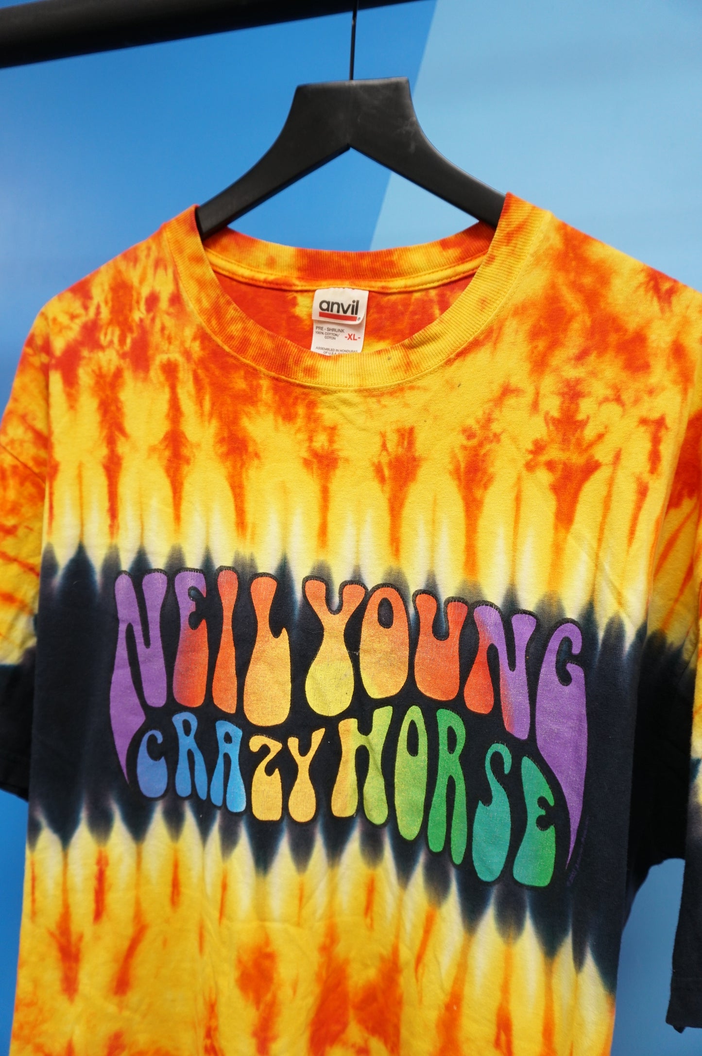 (XL/XXL) 2003 Neil Young Crazy Horse Tie Dye T-Shirt