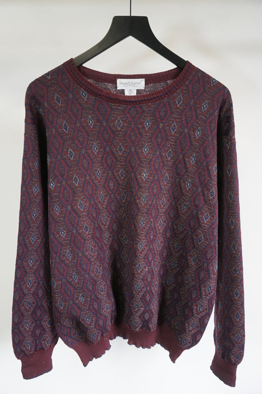 (L) Vtg Tricots St. Raphael Wool Knit Sweater