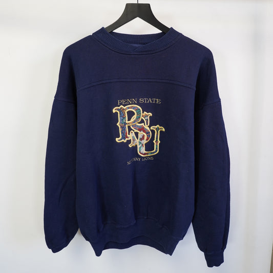 (L) Vintage Crable Sportswear Penn State Nittany Lions Paisley Sewn Sweatshirt Large