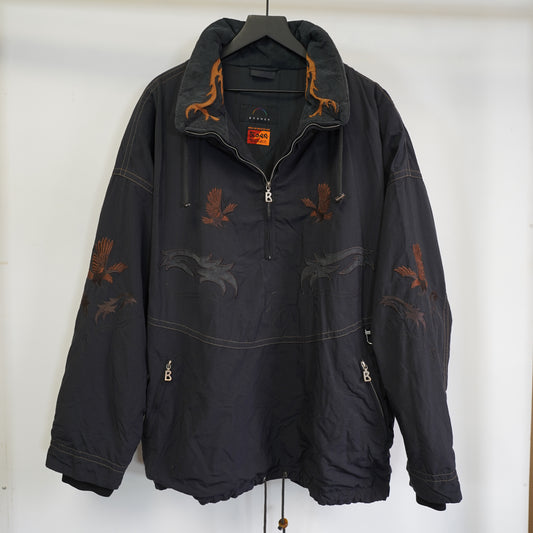 Size L Vintage Bogner Goan Thylmann Eagle Embroidered Anorak Puffer Ski Jacket