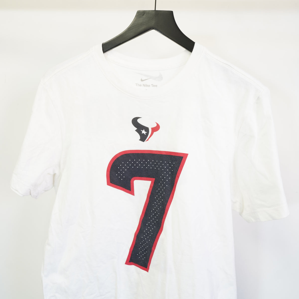 (M) Nike Houston Texans CJ Stroud 7 White Player T-Shirt Mens Medium NFL Football