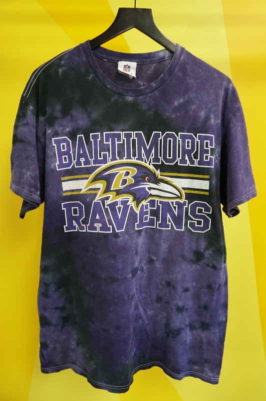 (L) Baltimore Ravens Tie Dye T-Shirt