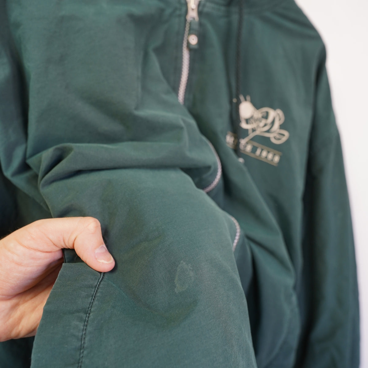 (XXL) Vintage Disney Store Tigger Windbreaker Jacket Green XXL Winnie the Pooh 90s