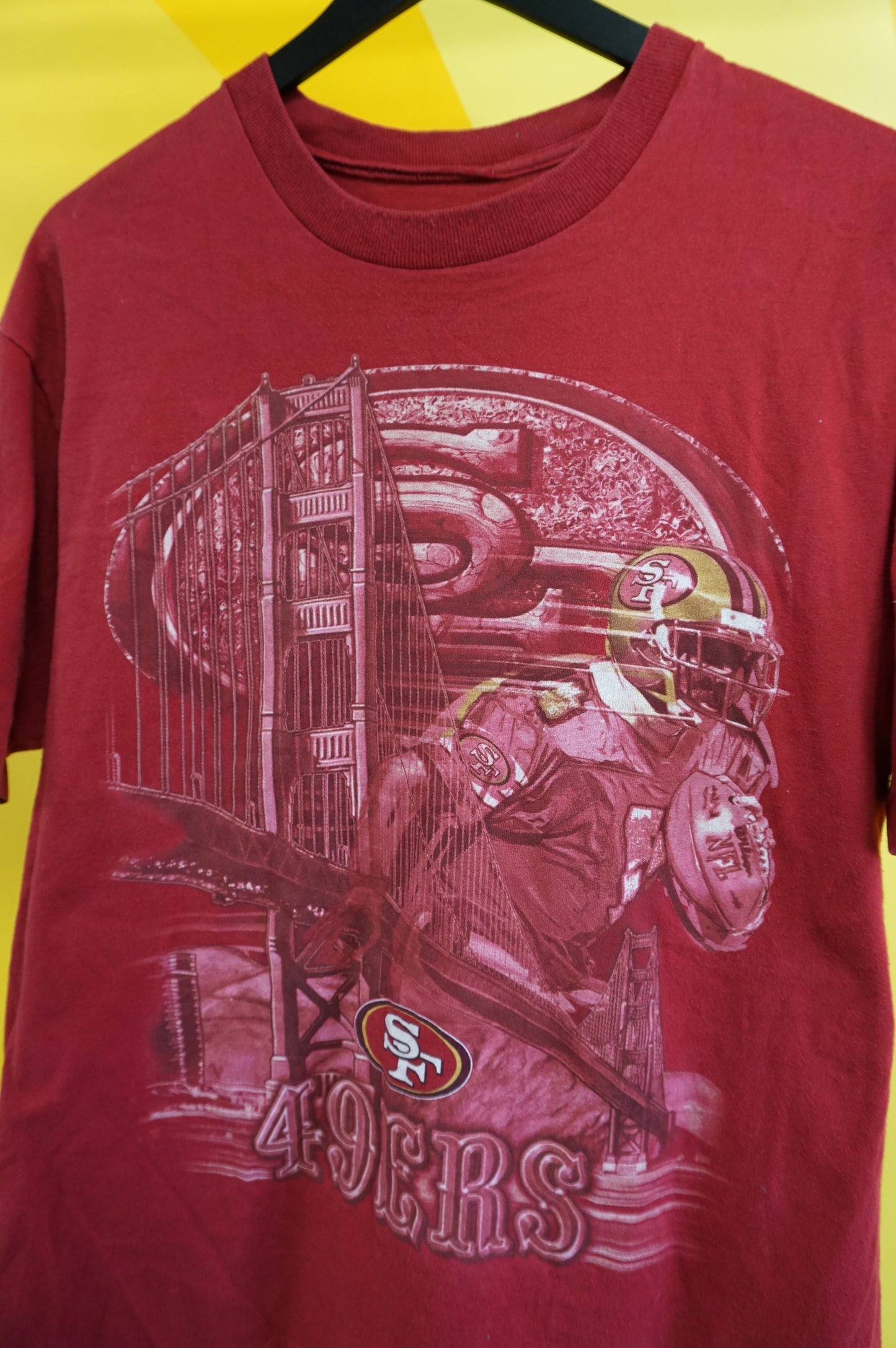 (L) Vtg San Francisco 49ers Single Stitch T-Shirt