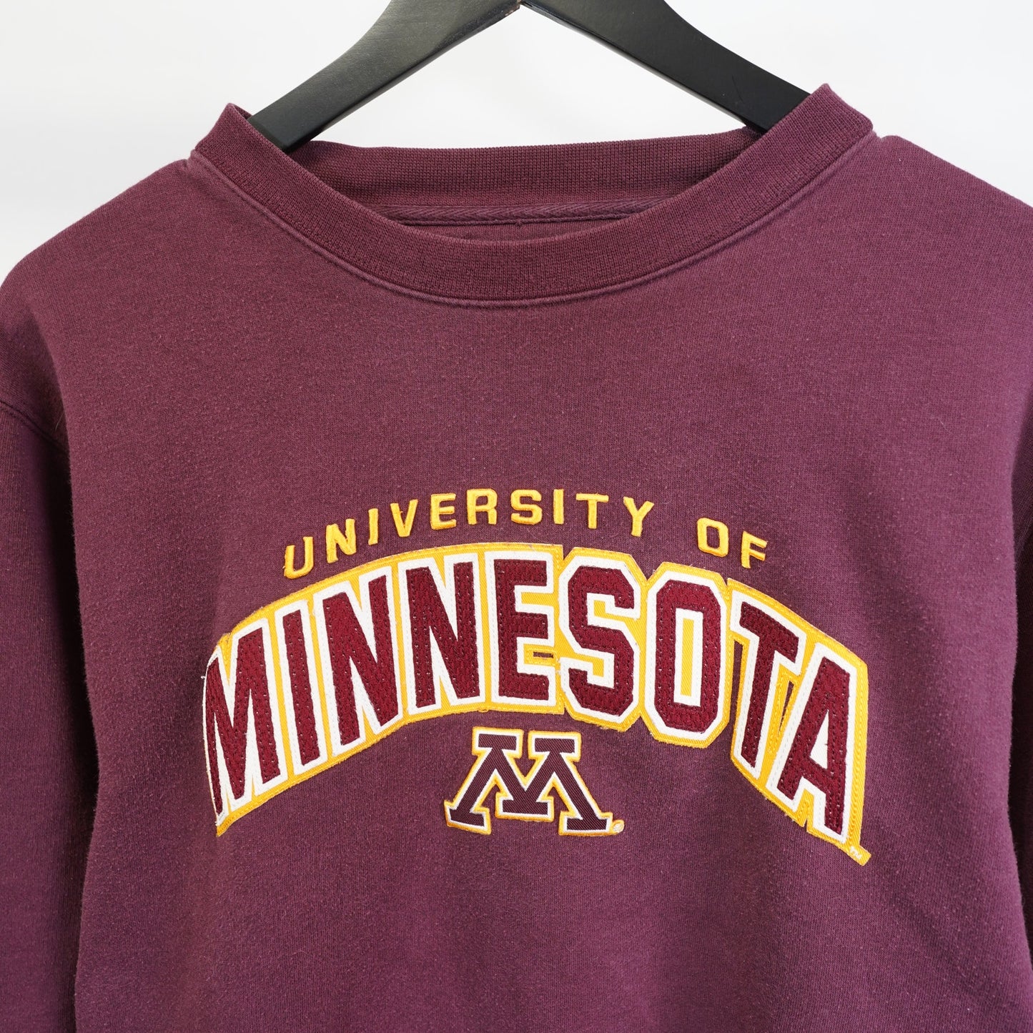 (S) Vintage Minnesota Golden Gophers Stitched Jansport Sweatshirt Men's S Maroon