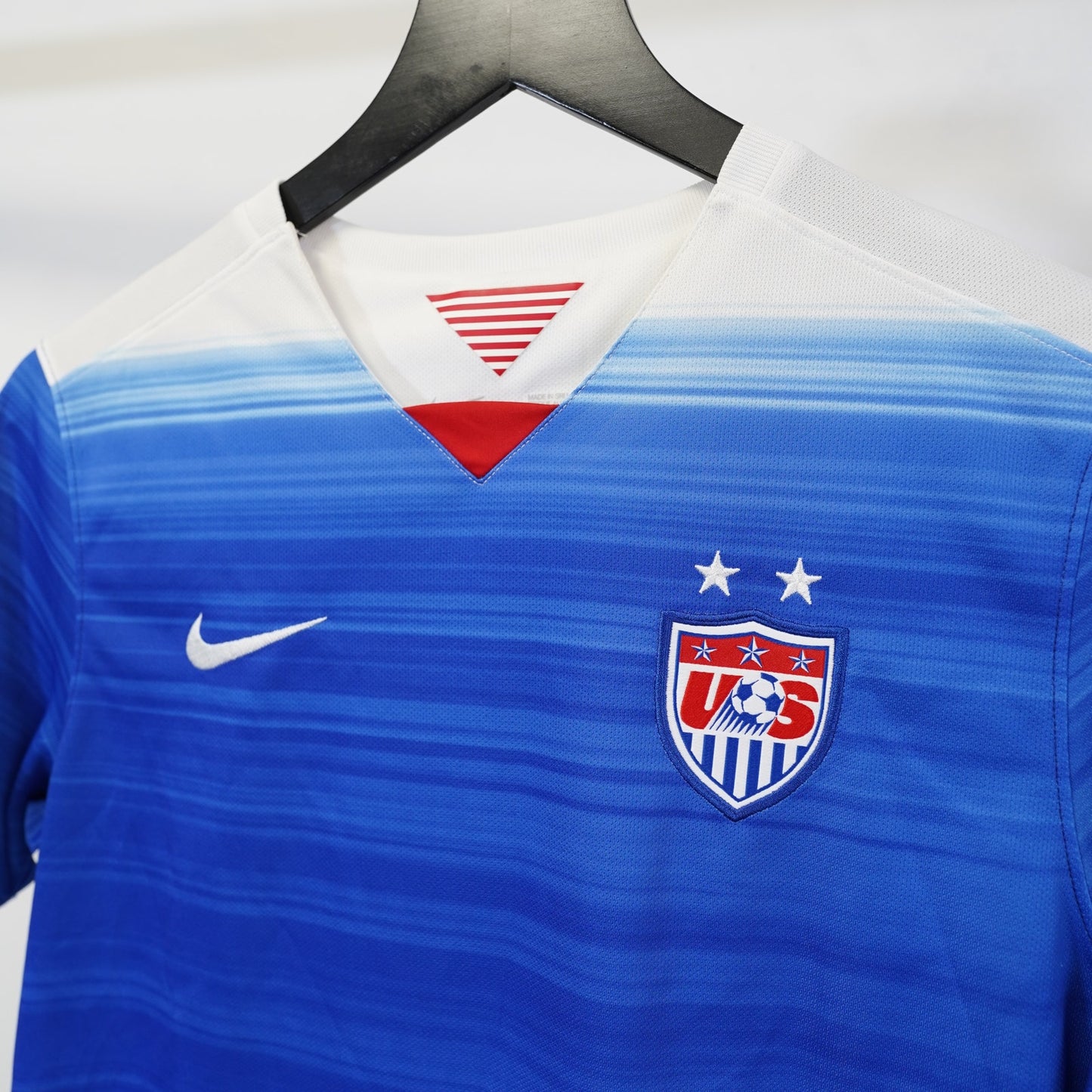 (Women's XL) Nike USA Soccer Jersey 2015 World Cup Women's XL Blue USWNT Futbol Kit