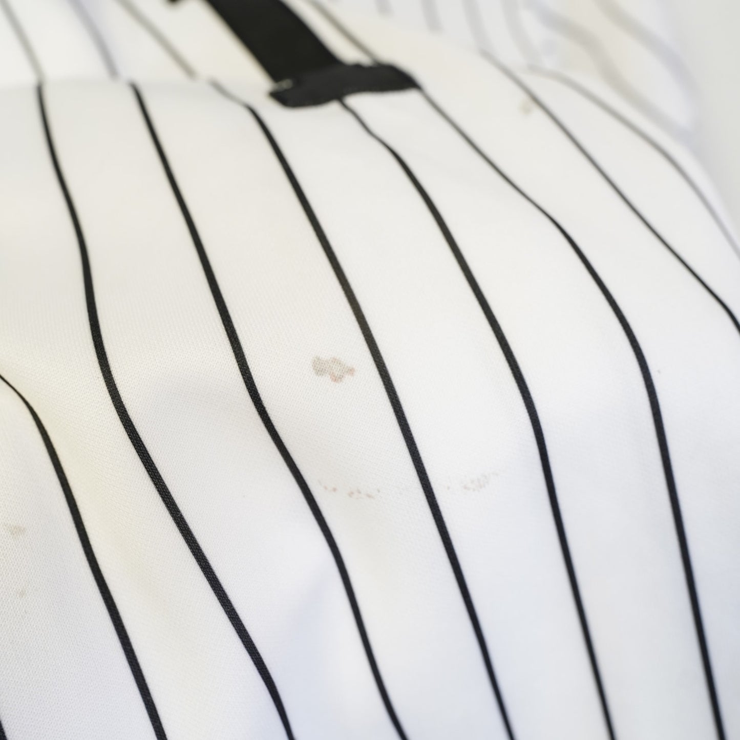 (Boys M) Vintage Houston Astros Sewn Majestic Willy Taveras Pinstripe Jersey Boys M White