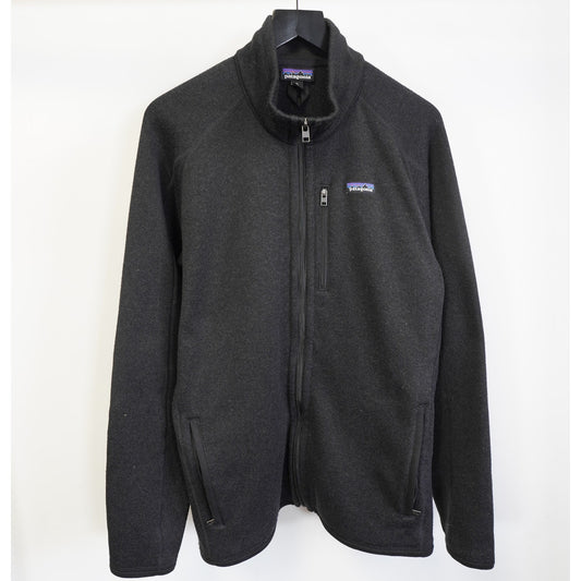 (XL) Patagonia Men's Better Sweater Fleece Full Zip Jacket Men's XL Black Gorpcore