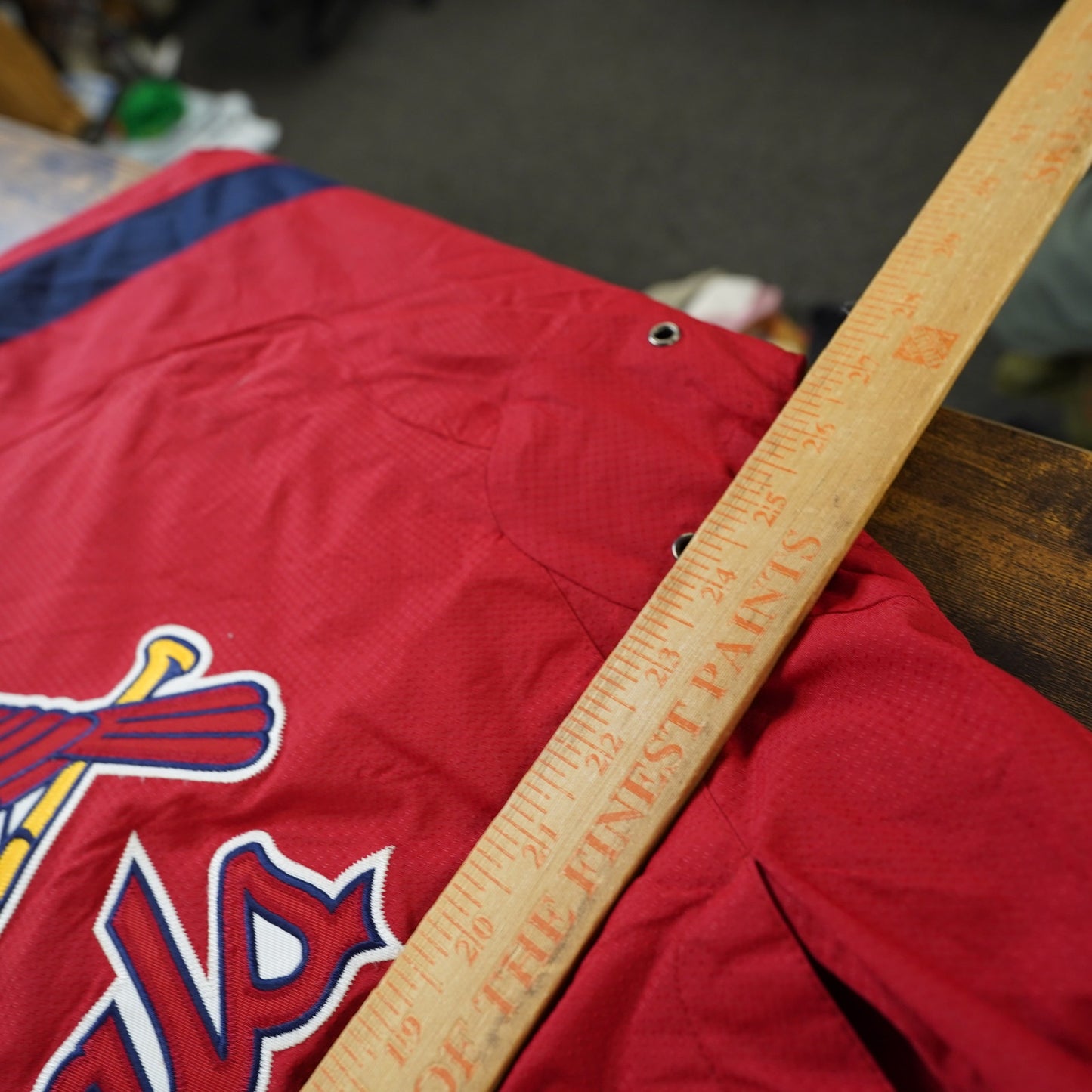 (M) Vintage St. Louis Cardinals Majestic Embroidered Jacket Men's M Red Sewn MLB