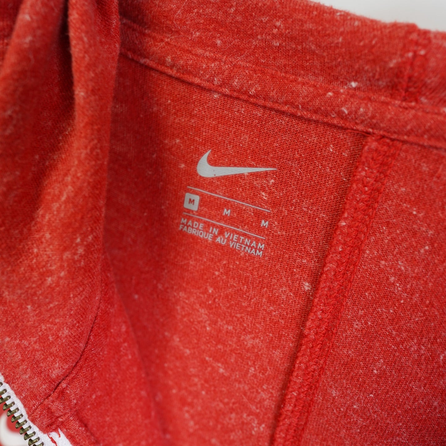 (S) University of Houston Cougars Nike Full Zip Hoodie UH Women's S Red White