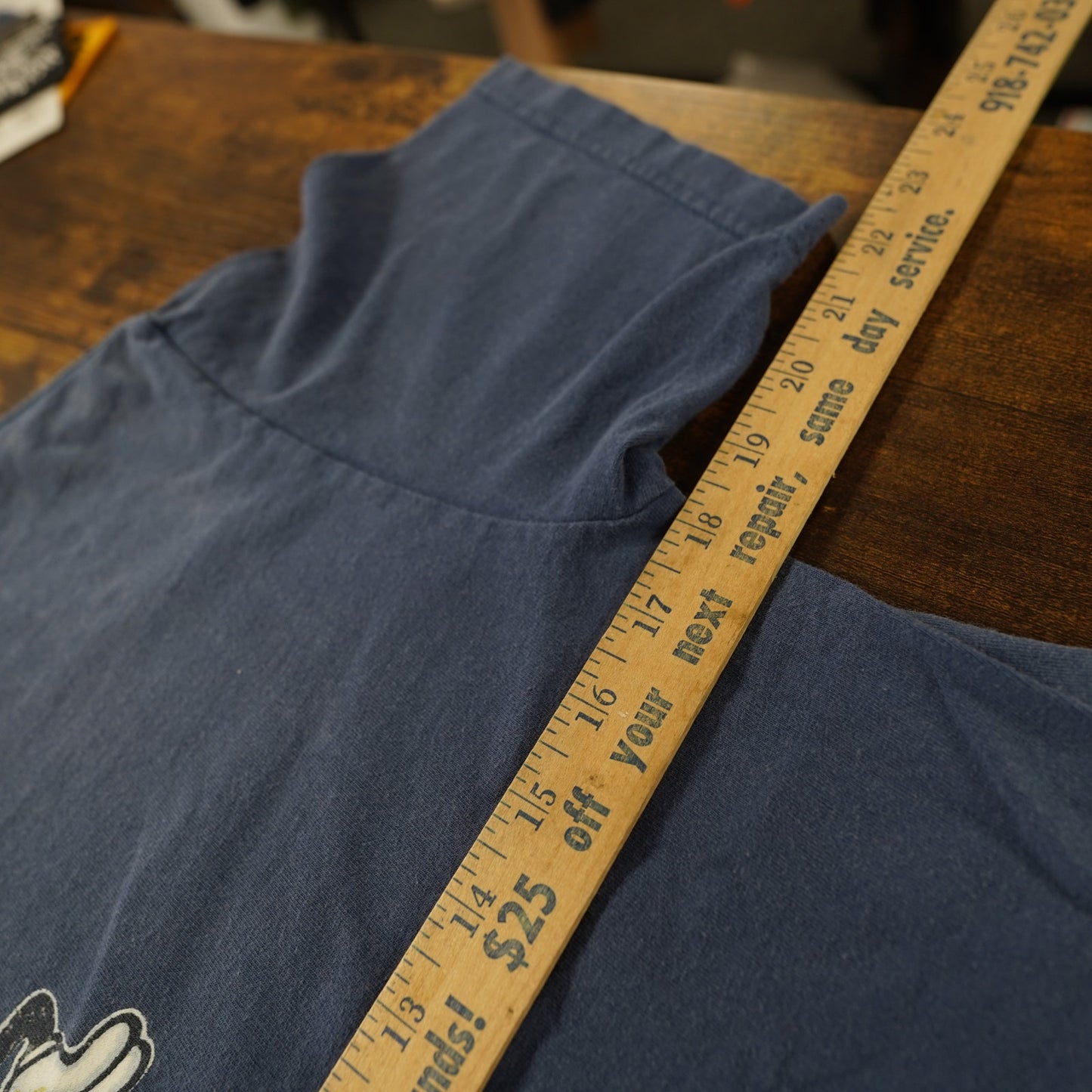 (S) Vintage Mickey Mouse Disney Store T-Shirt Men's S Blue Disneyland