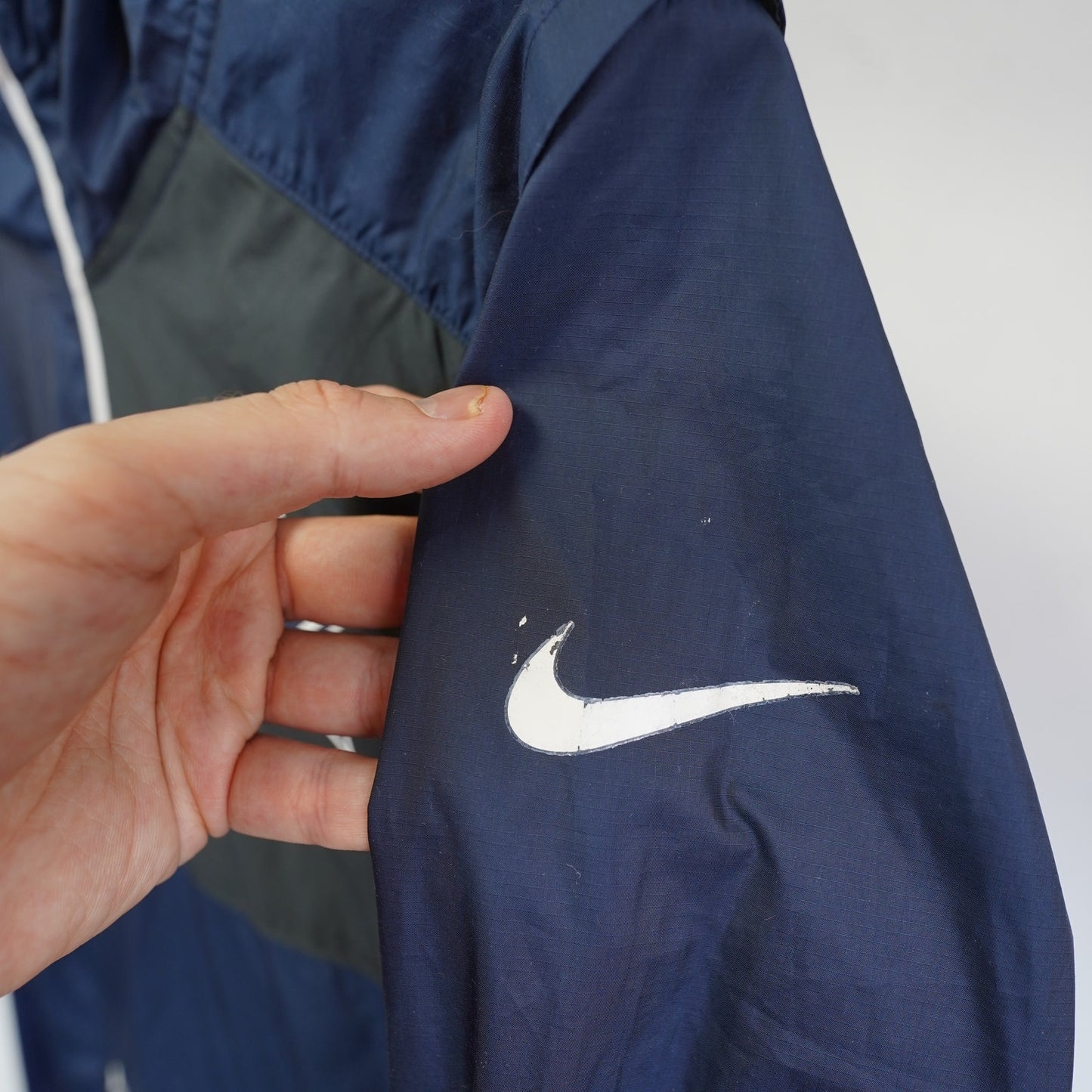 (S) Dallas Cowboys Nike Alpha Fly Rush Pullover Windbreaker Jacket Men's S 1/4 Zip