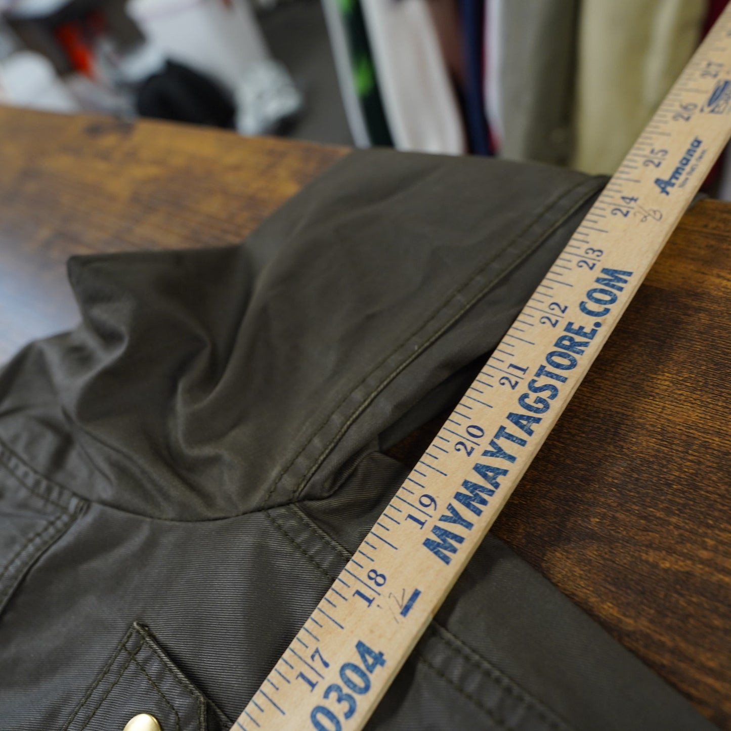 (Women's S) J Crew Relaxed Boyfriend Field Jacket Womens Small Olive Green 100% Cotton