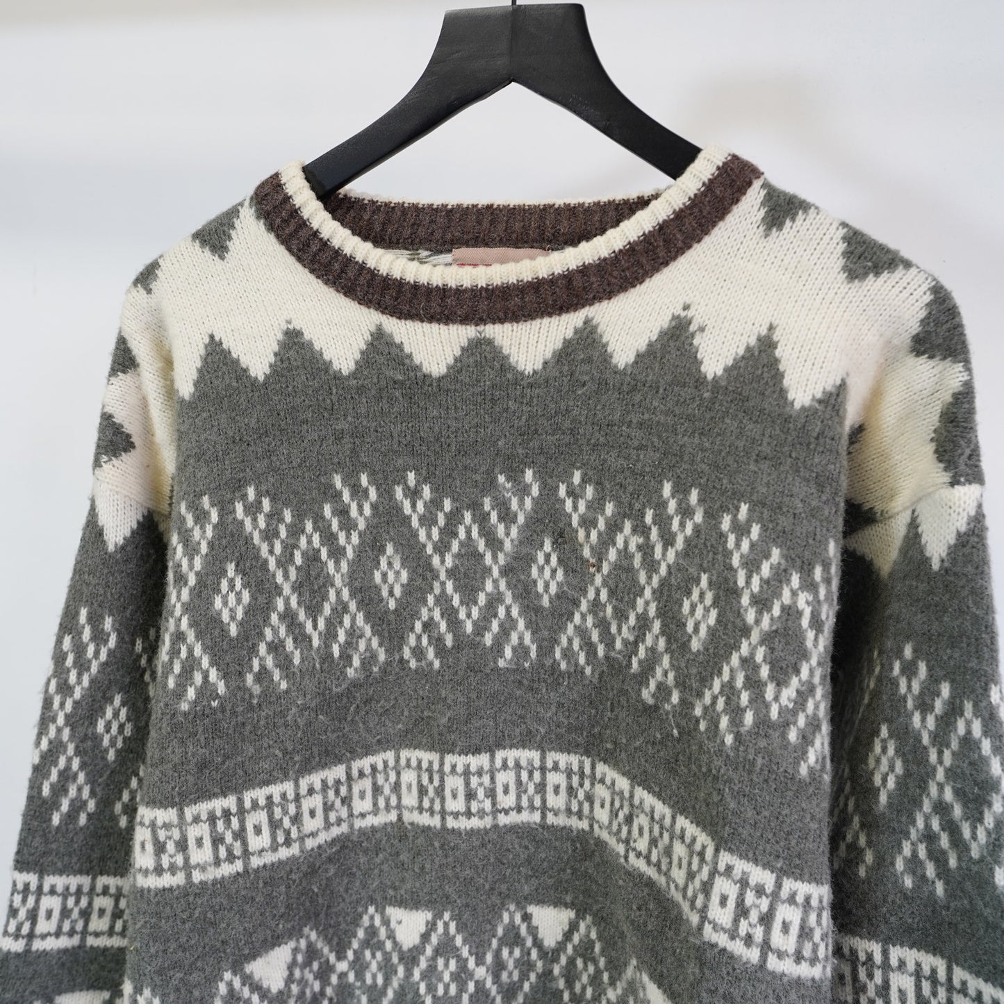 (L) Vintage Mandatory Provisions Knit Aztec Sweater Men's L 90s Southwestern Festive
