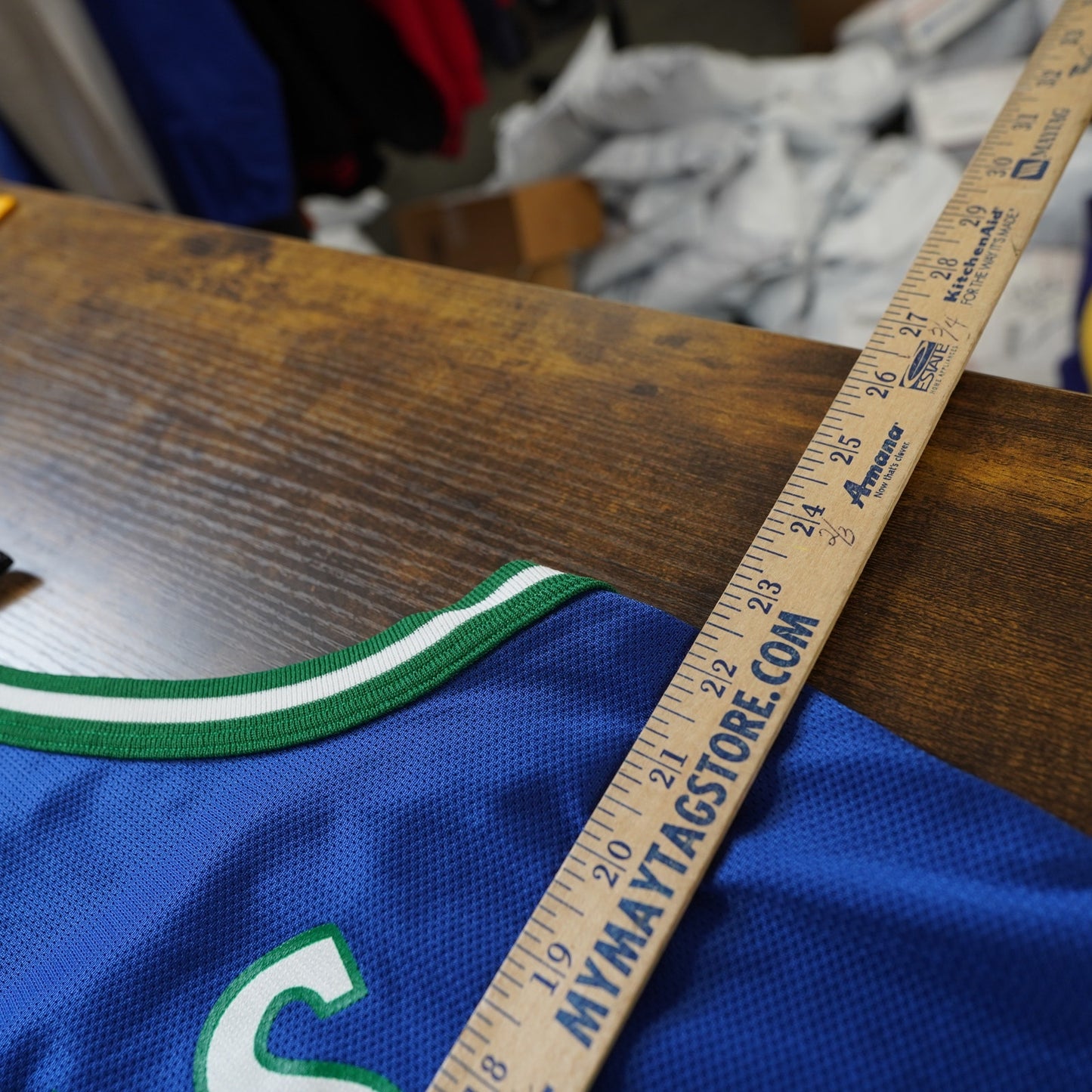 (XL) Vintage Champion Jason Kidd Dallas Mavericks Basketball Jersey Men's XL 48 Blue