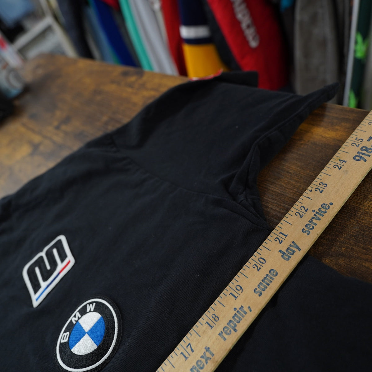 Puma(M) BMW M Motorsport Garage Crew Neck Short Sleeve T-Shirt Men's M Black