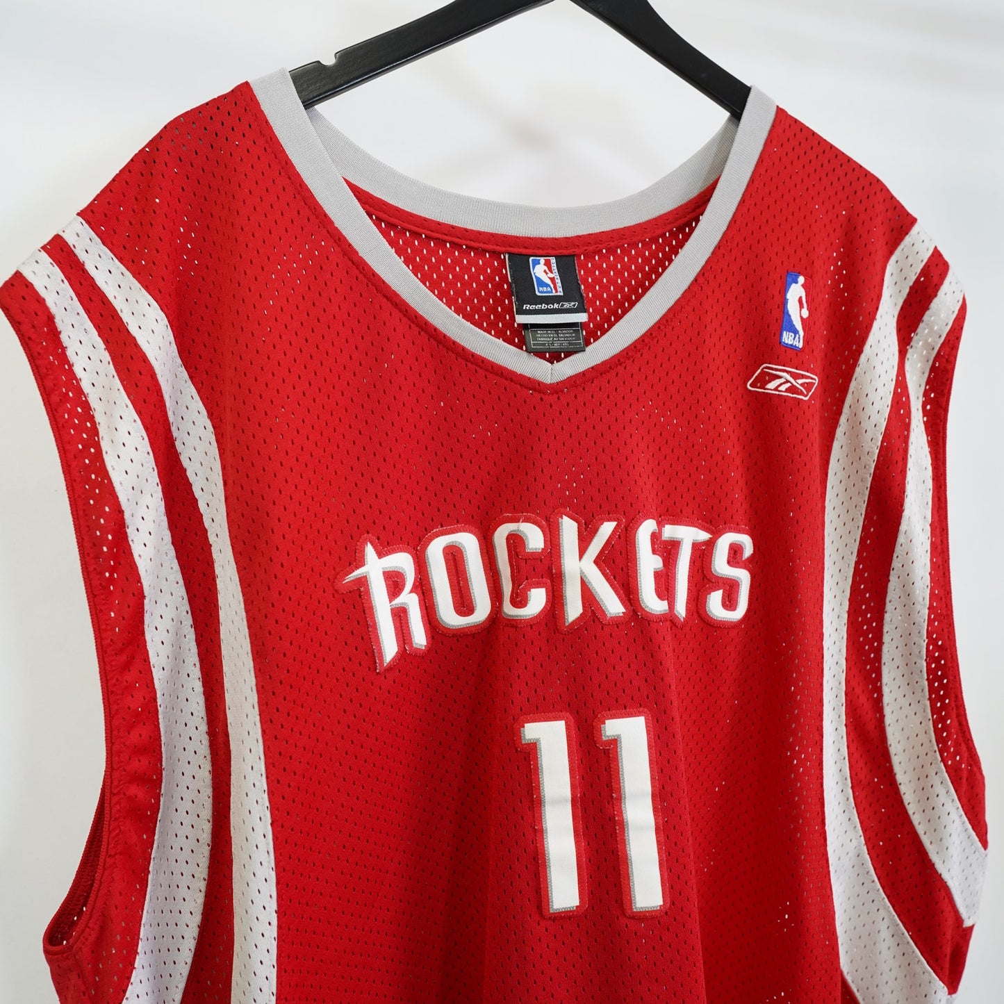 (4XL) Vintage Reebok Yao Ming Houston Rockets Basketball Jersey Men's 4XL Sewn Y2K Red