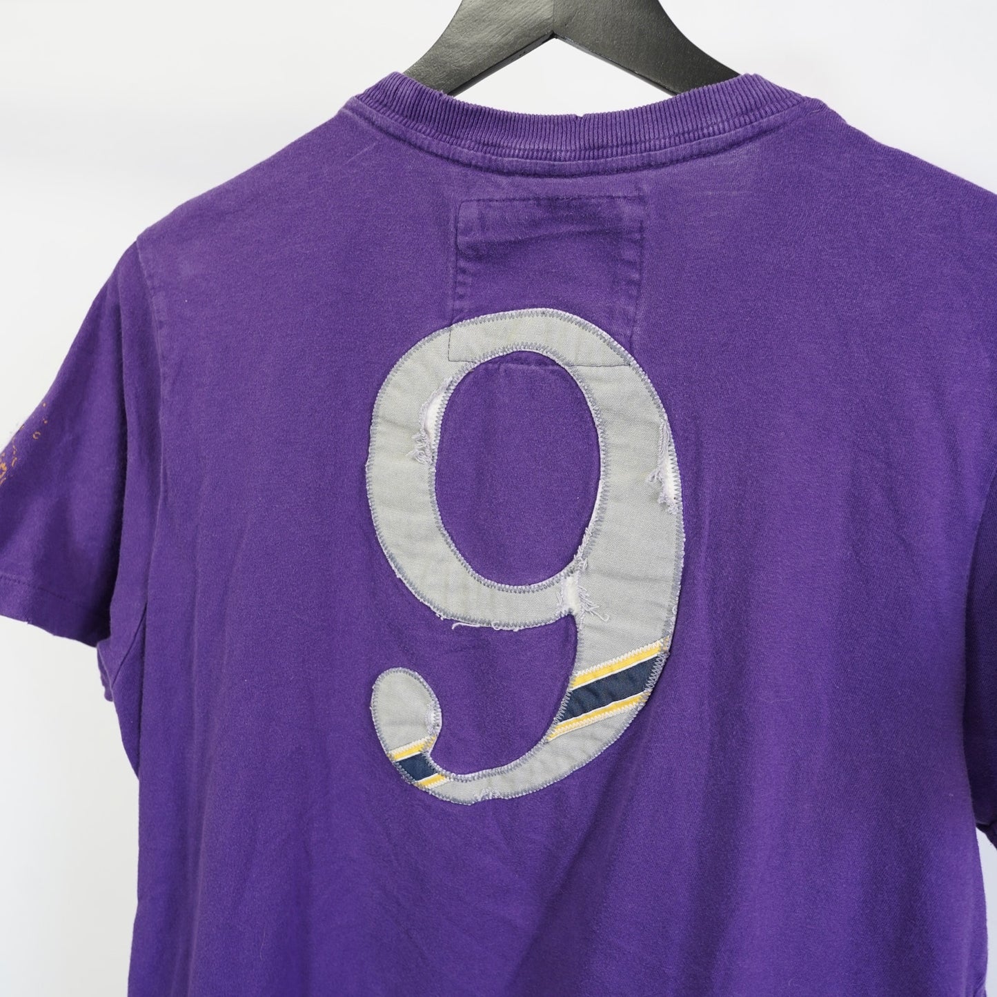 (M) Vintage Aeropostale Embroidered T-Shirt Men's M Purple Y2K 2000s Sewn Preppy
