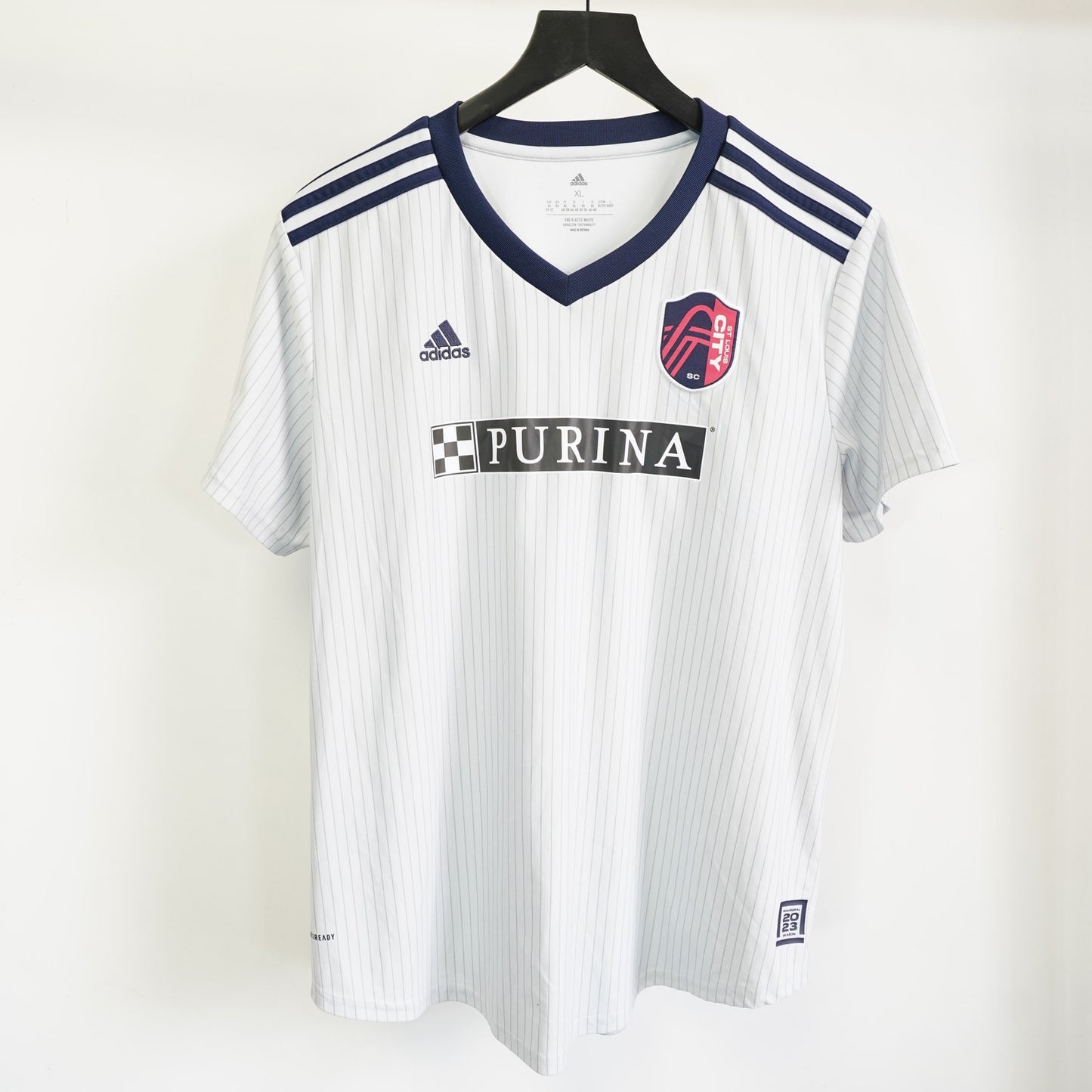 (Youth XL) Adidas St. Louis City SC 2023 The Spirit Kit Away Soccer Jersey Youth XL Boys